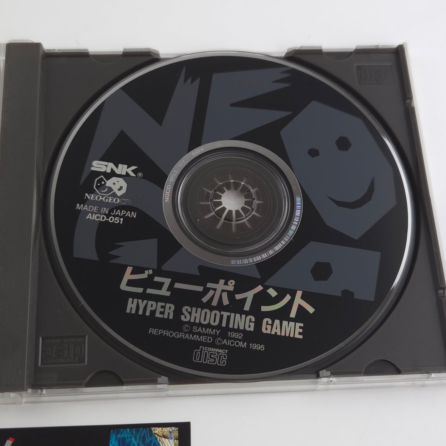 Neo-Geo CD Spiel : View Point - SNK Disk CD jJAPAN Version Jewel Case OVP