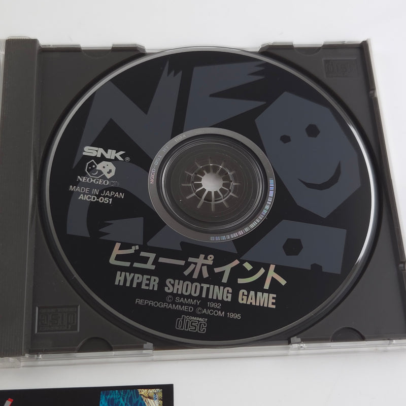 Neo-Geo CD Spiel : View Point - SNK Disk CD jJAPAN Version Jewel Case OVP