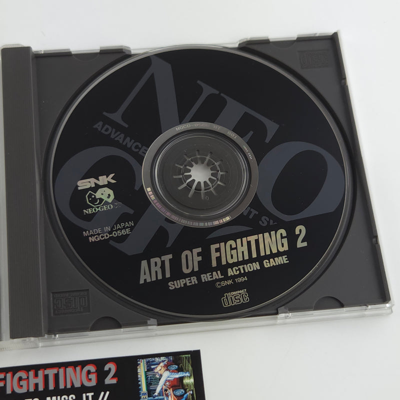 Neo-Geo CD Spiel : Art of Fighting 2 - SNK Jewel Case | USA Version OVP