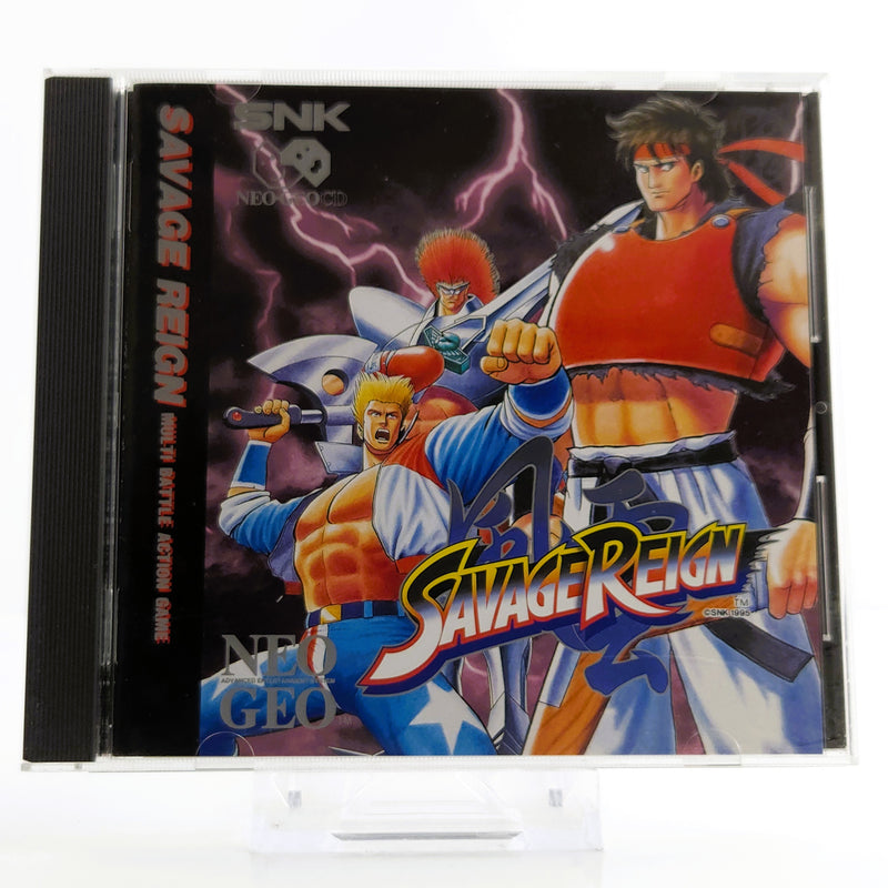 Neo-Geo CD Spiel : Savage Reign - SNK Jewel Case | USA Version OVP