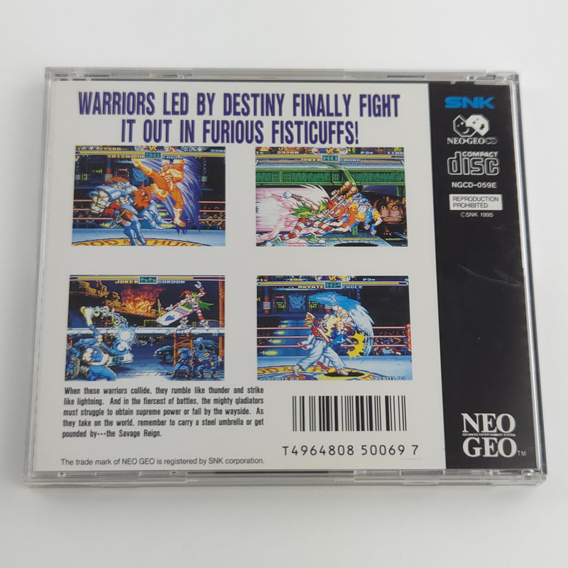 Neo-Geo CD Spiel : Savage Reign - SNK Jewel Case | USA Version OVP