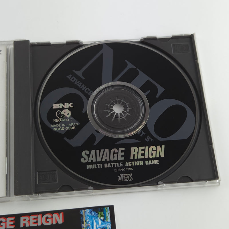 Neo-Geo CD Spiel : Savage Reign - SNK Jewel Case | USA Version OVP