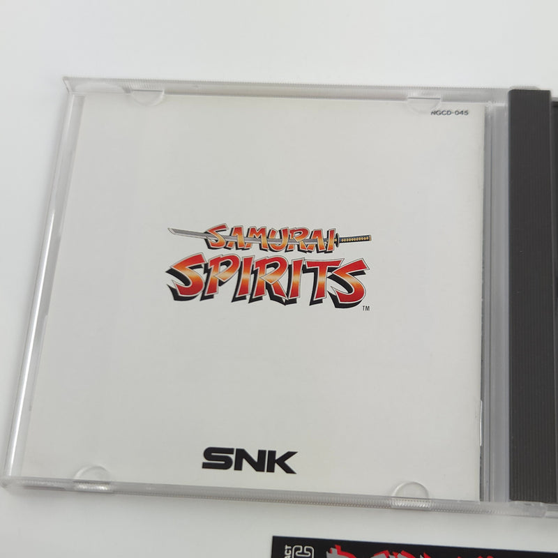 Neo-Geo CD Spiel : Samurai Spirits - SNK Jewel Case | JAPAN Version OVP