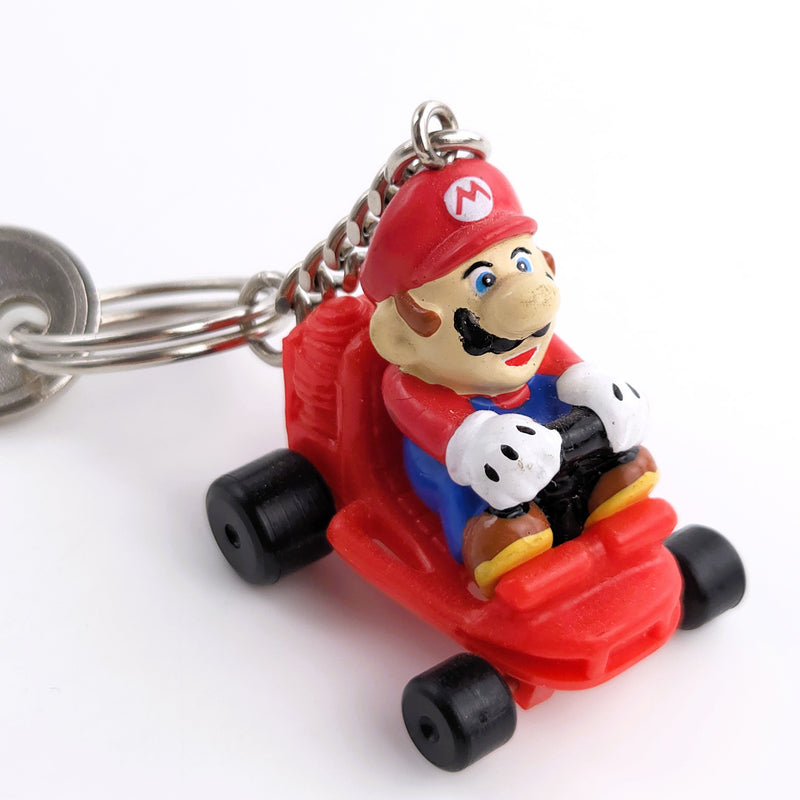 SNES Super Mario Kart - Original Keychain 1993 Nintendo Merch Schlüsselanhänger