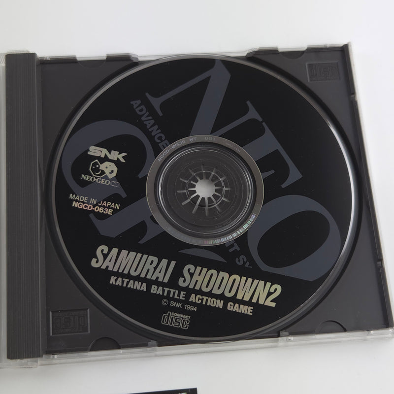 Neo-Geo CD Spiel : Samurai Shodown II - SNK Jewel Case | USA Version OVP