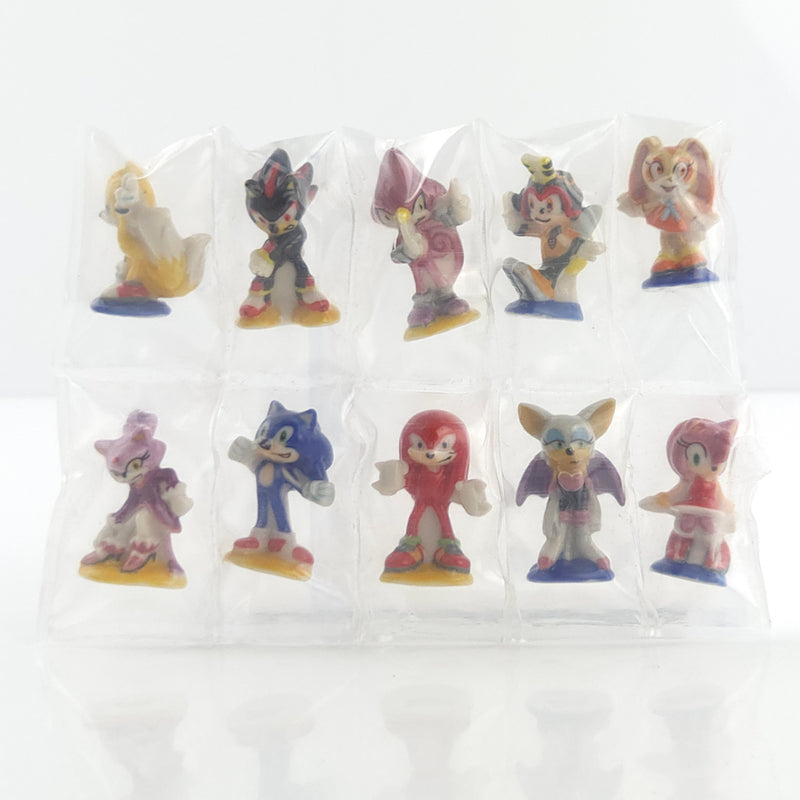 Sonic Feves Porzellan Figuren 2013 - NEU sealed alle 10 Figures