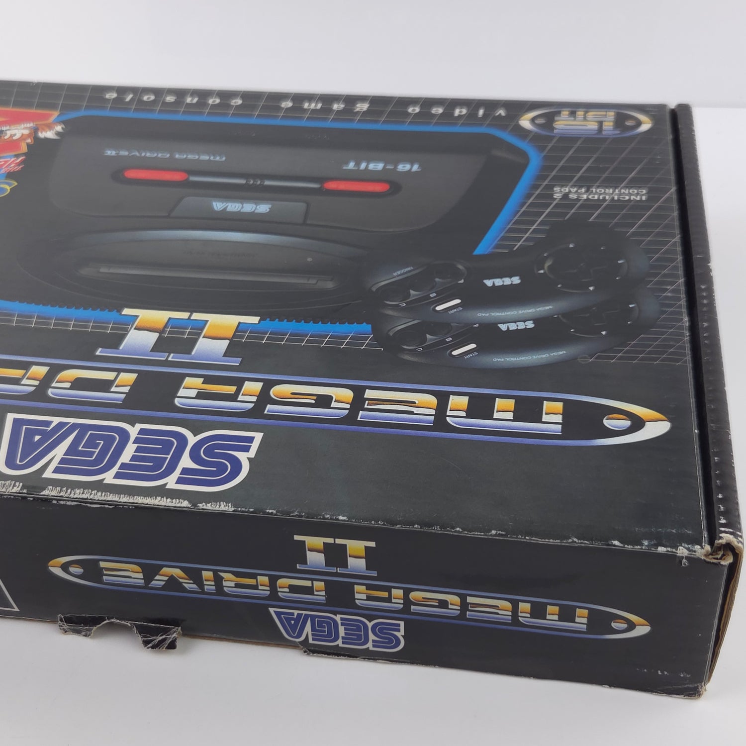 Sega Mega Drive Konsolen Bundle with Sonic The Hedgehog 2 - PAL Console OVP