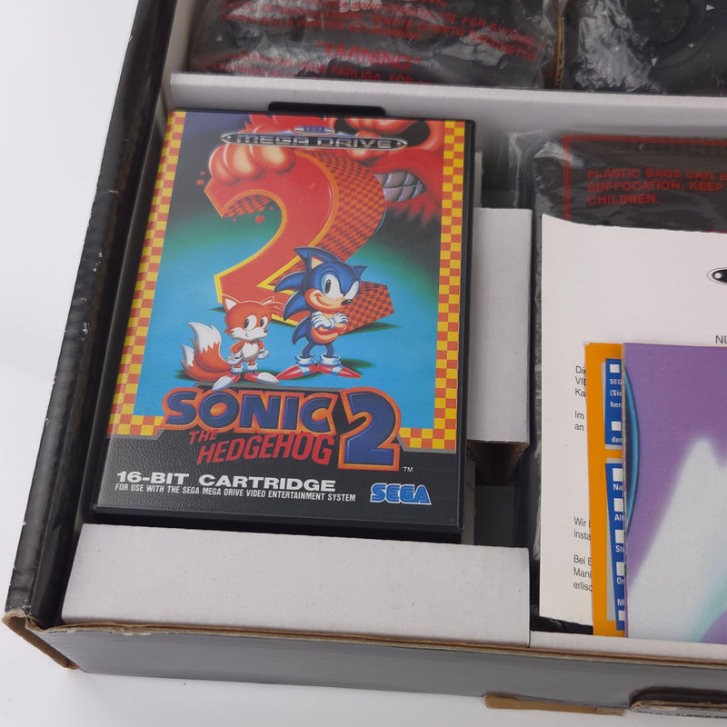 Sega Mega Drive Konsolen Bundle with Sonic The Hedgehog 2 - PAL Console OVP