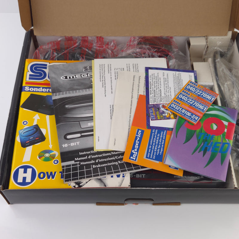 Sega Mega Drive II Konsolen Bundle - PAL Console OVP