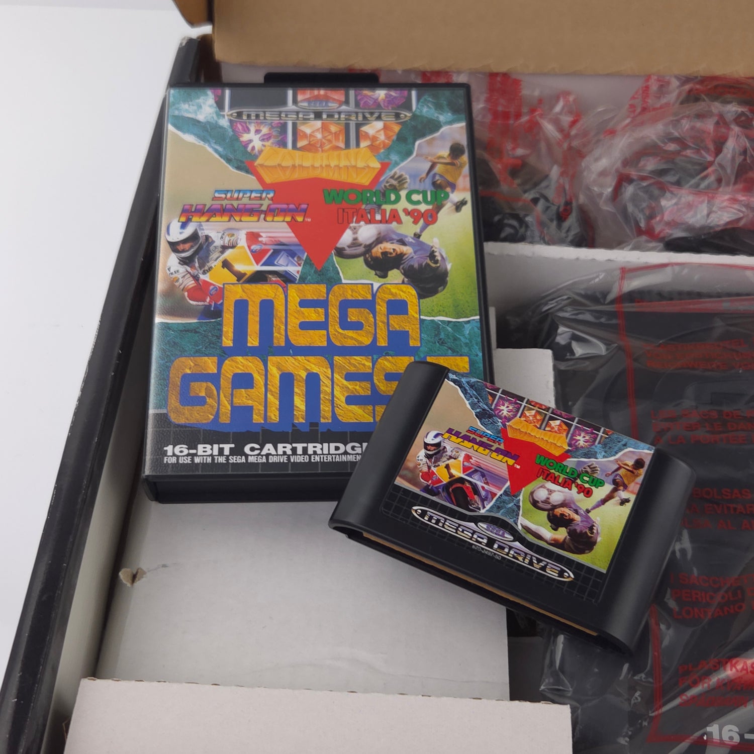 Sega Mega Drive II Konsolen Bundle - PAL Console OVP