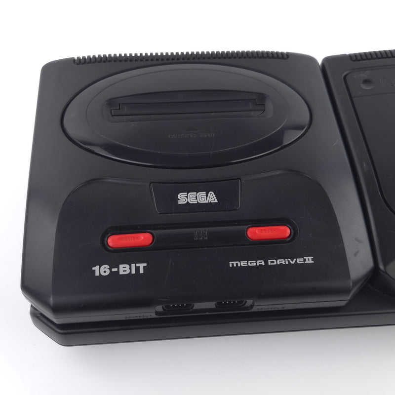 Sega Mega-CD Konsole : Mega Drive II + Mega CD Adapter / PAL Console