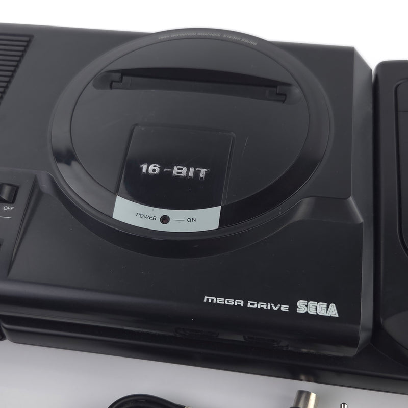 Sega Mega-CD Konsole : Mega Drive I + Mega CD Adapter / PAL Console