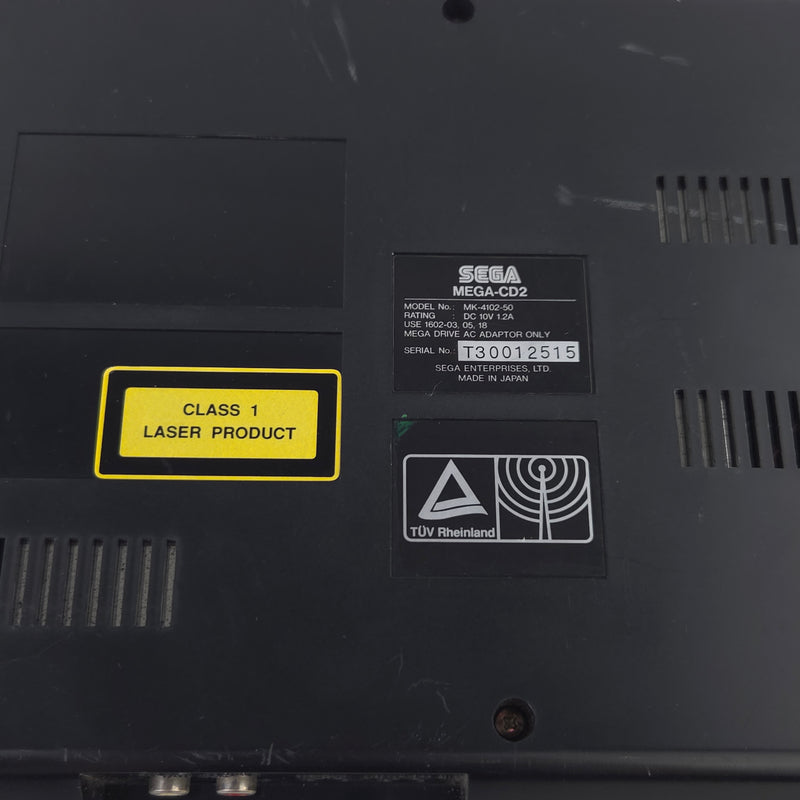 Sega Mega-CD Konsole : Mega Drive I + Mega CD Adapter / PAL Console