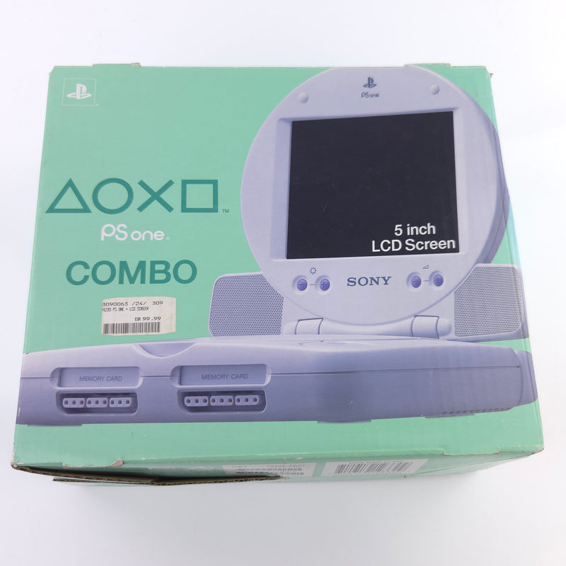 PSone Combo mit 5 inch LCD Screen - Playstation 1 Konsole Sony PS1 OVP * defekt