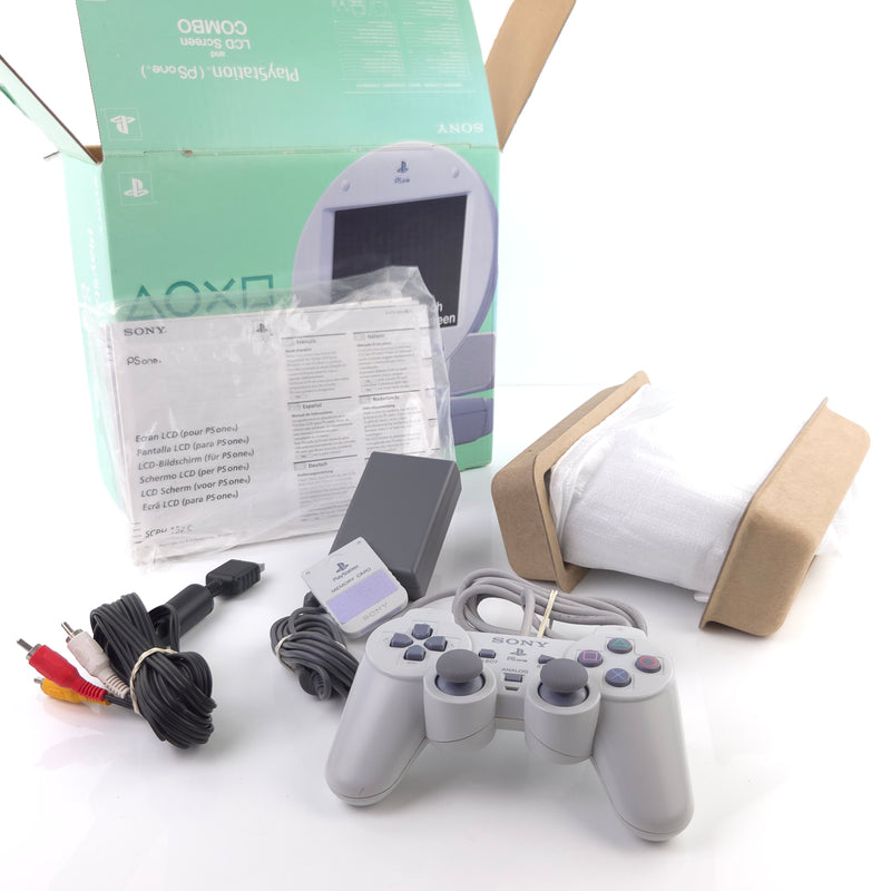 PSone Combo mit 5 inch LCD Screen - Playstation 1 Konsole Sony PS1 OVP * defekt