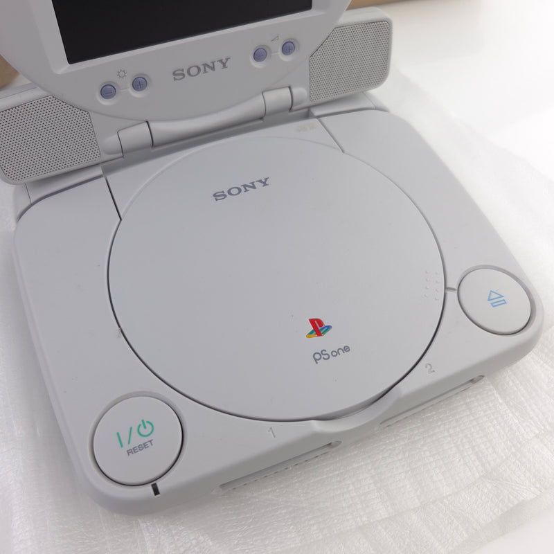 PSone Combo mit 5 inch LCD Screen - Playstation 1 Konsole Sony PS1 OVP * defekt