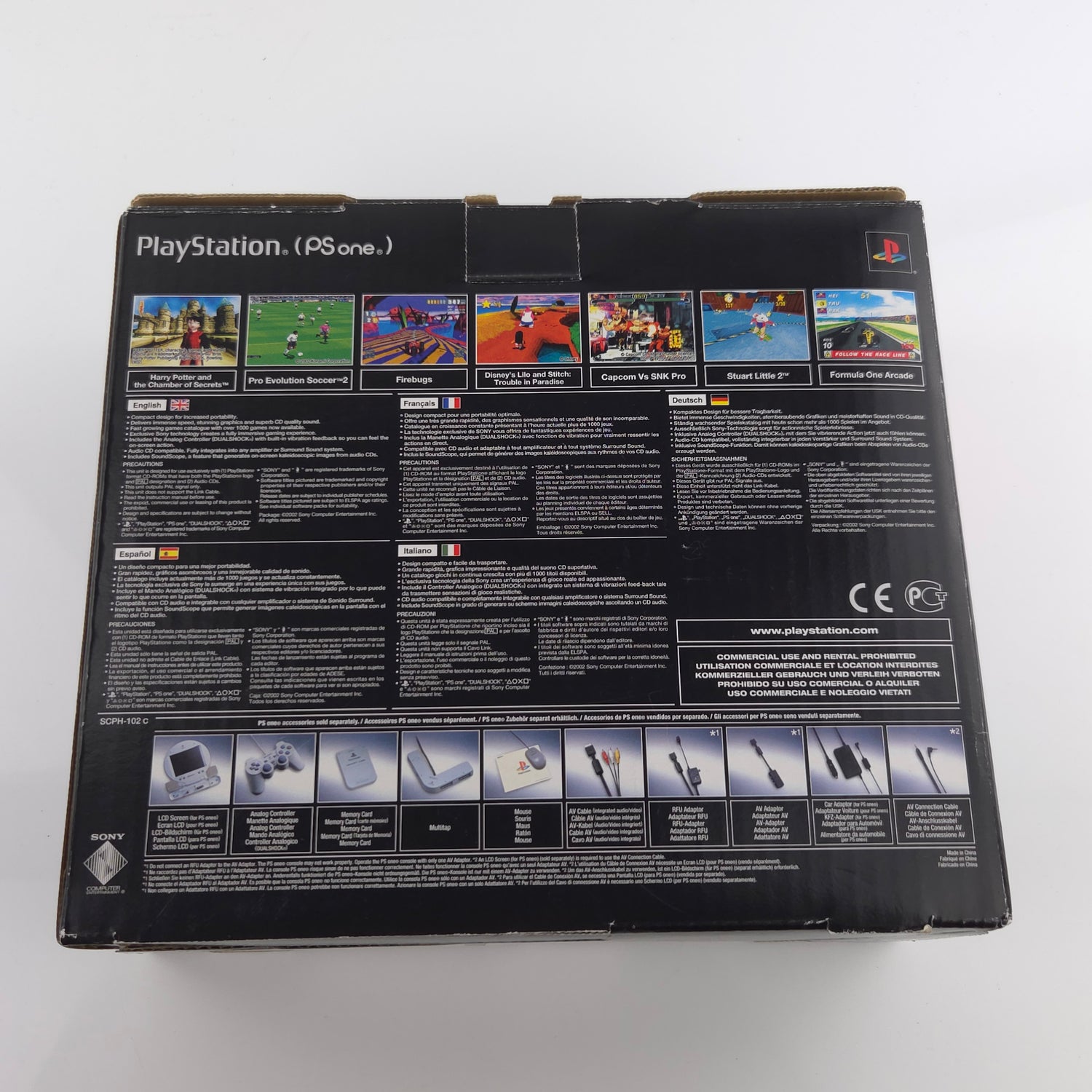 PS one Konsole NEU - Sony Playstation 1 Console PSONE NEW Unused OVP