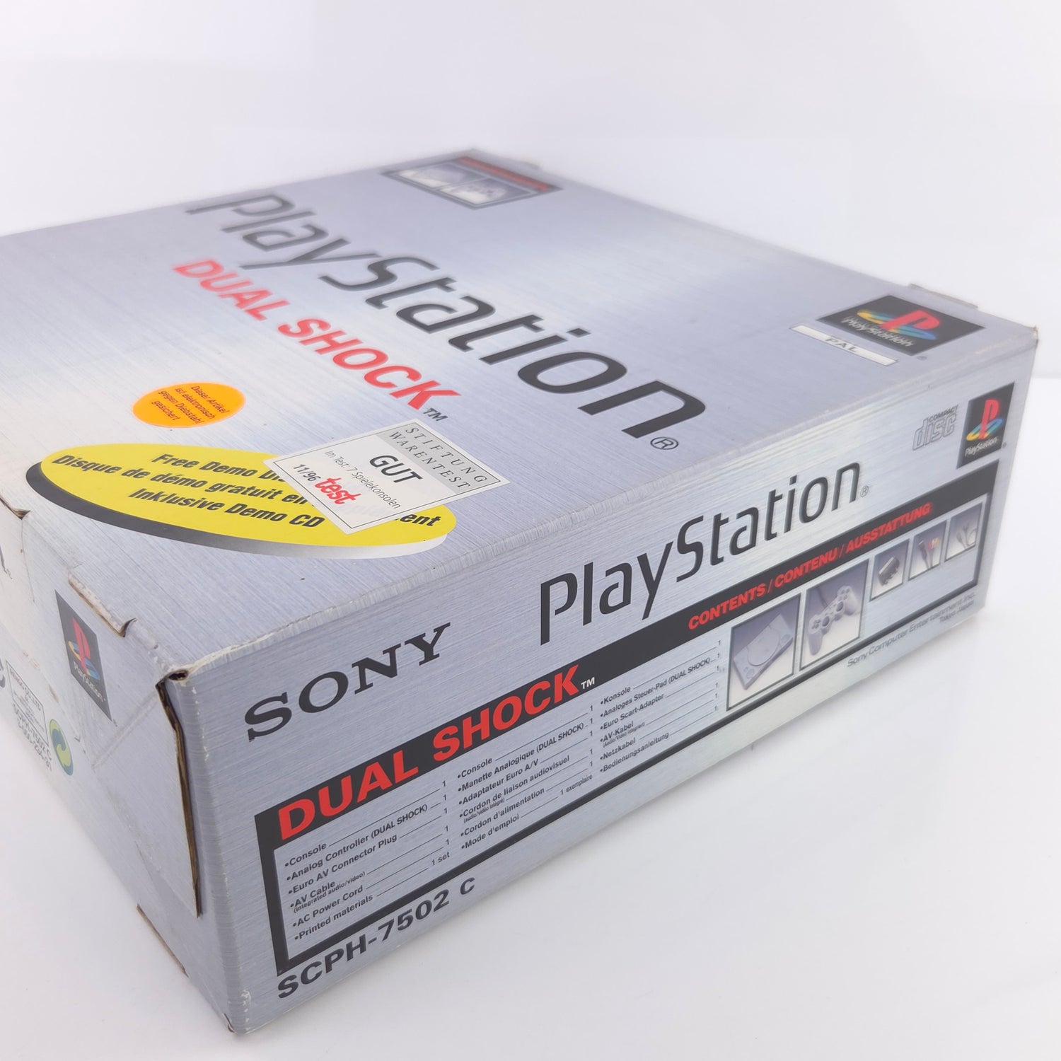 Sony Playstation 1 Konsole - Playstation Dual Shock PAL / PS1 Console OVP