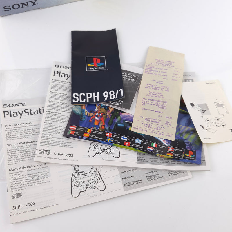 Sony Playstation 1 Konsole - Playstation Dual Shock PAL / PS1 Console OVP 2/2