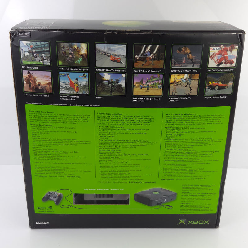 Microsoft Xbox Classic Video Game System - NTSC USA Konsole OVP