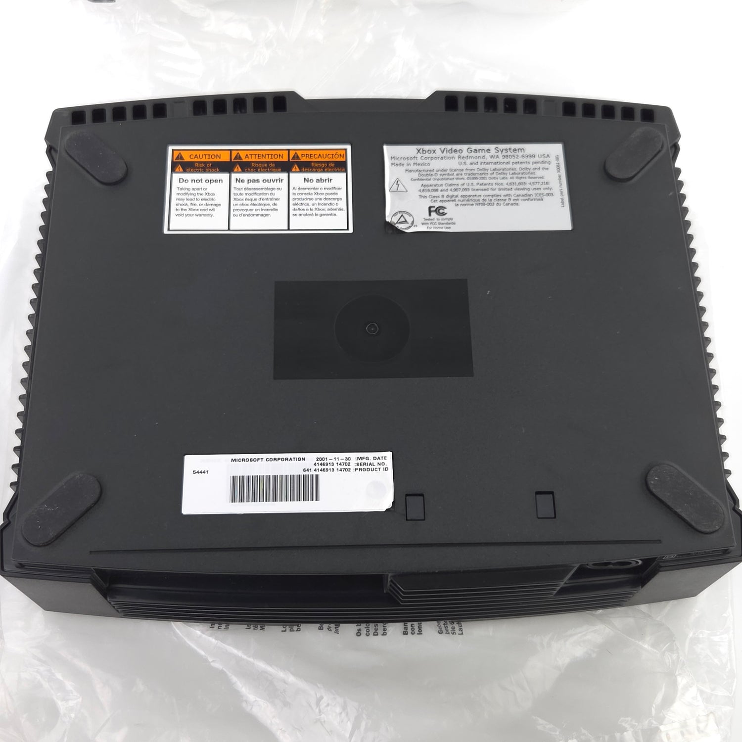 Microsoft Xbox Classic Video Game System - NTSC USA Konsole OVP