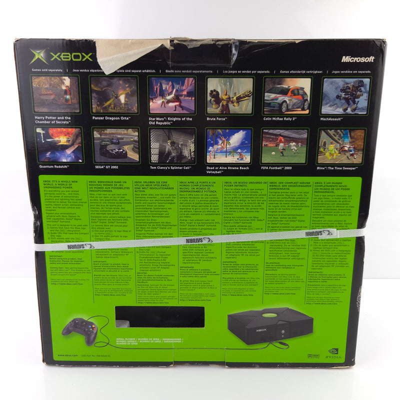 Microsoft Xbox Classic Video Game System - PAL Konsole stark gebraucht