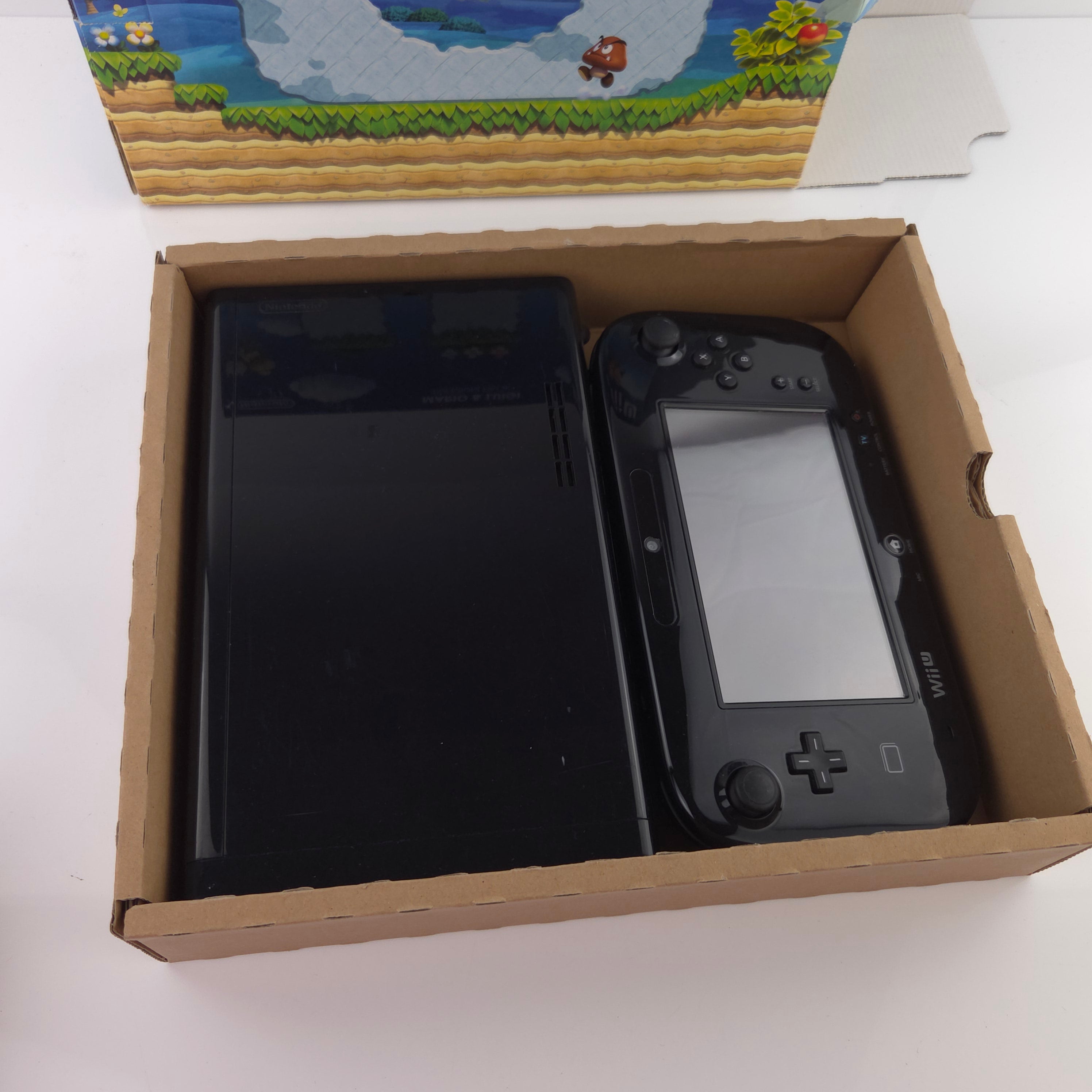 Nintendo Wii U Konsole : Super Mario Bros + Luigi U Bundle SET OVP PAL Console