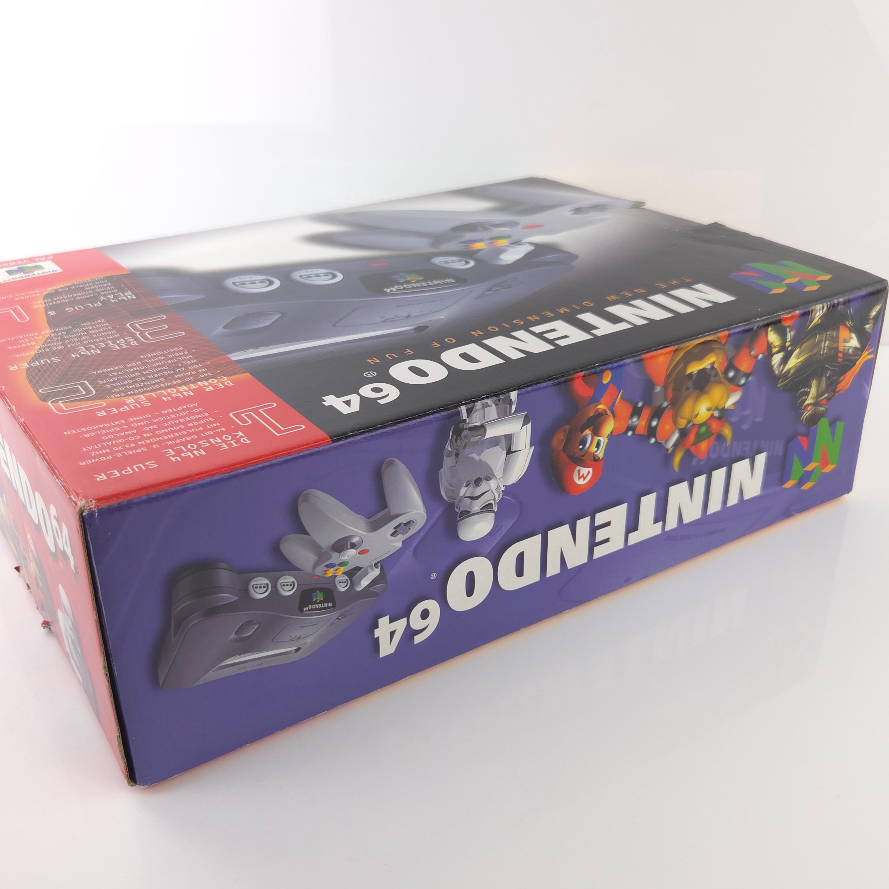 Nintendo 64 Konsole : The New Dimension of Fun / N64 Console PAL  OVP