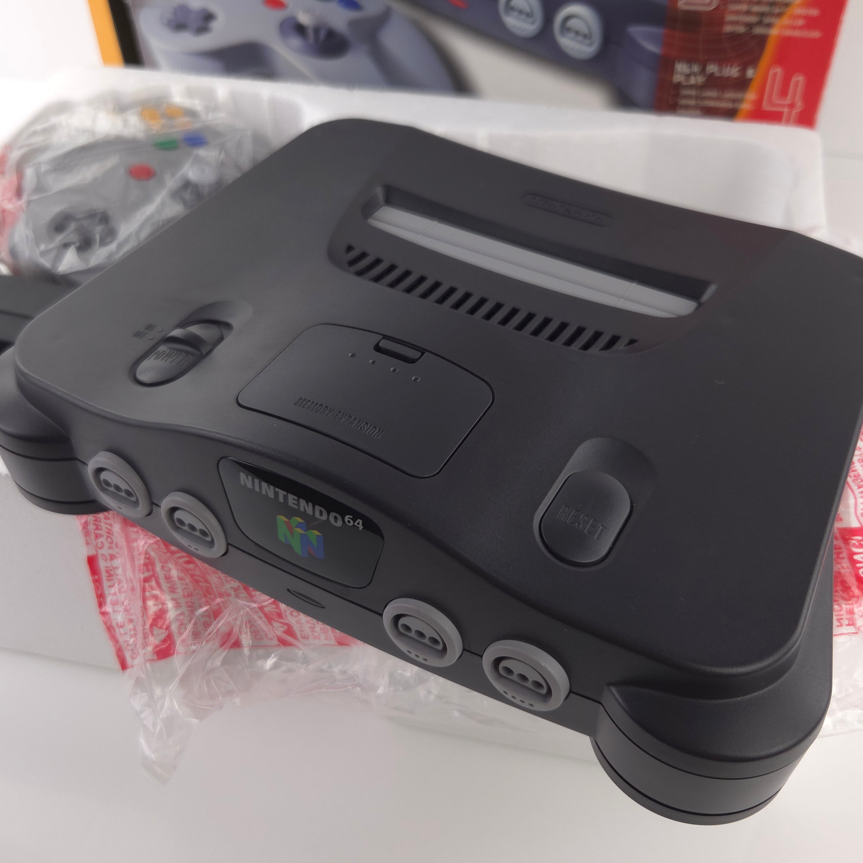 Nintendo 64 Konsole : The New Dimension of Fun / N64 Console PAL  OVP
