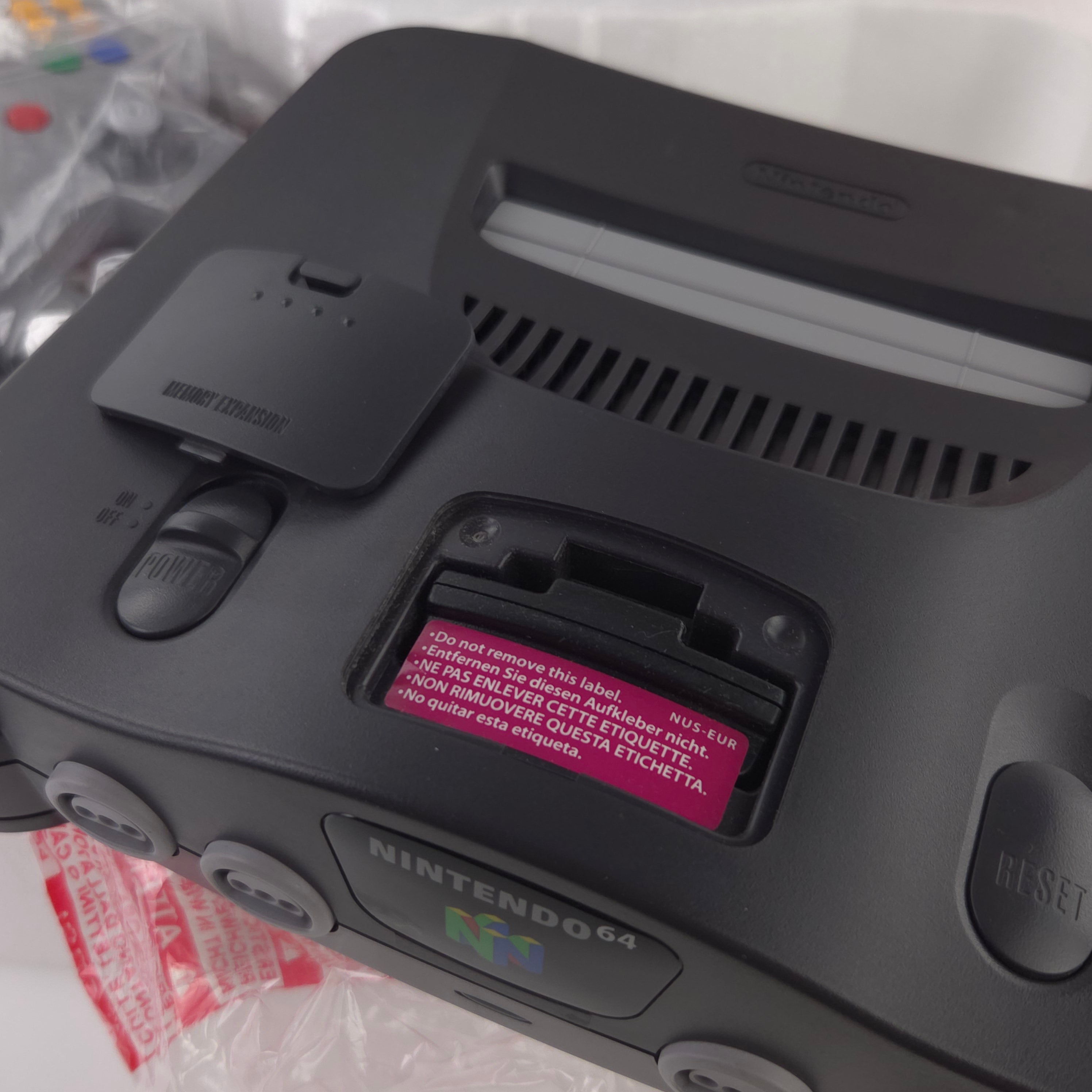 Nintendo 64 Konsole : The New Dimension of Fun / N64 Console PAL  OVP