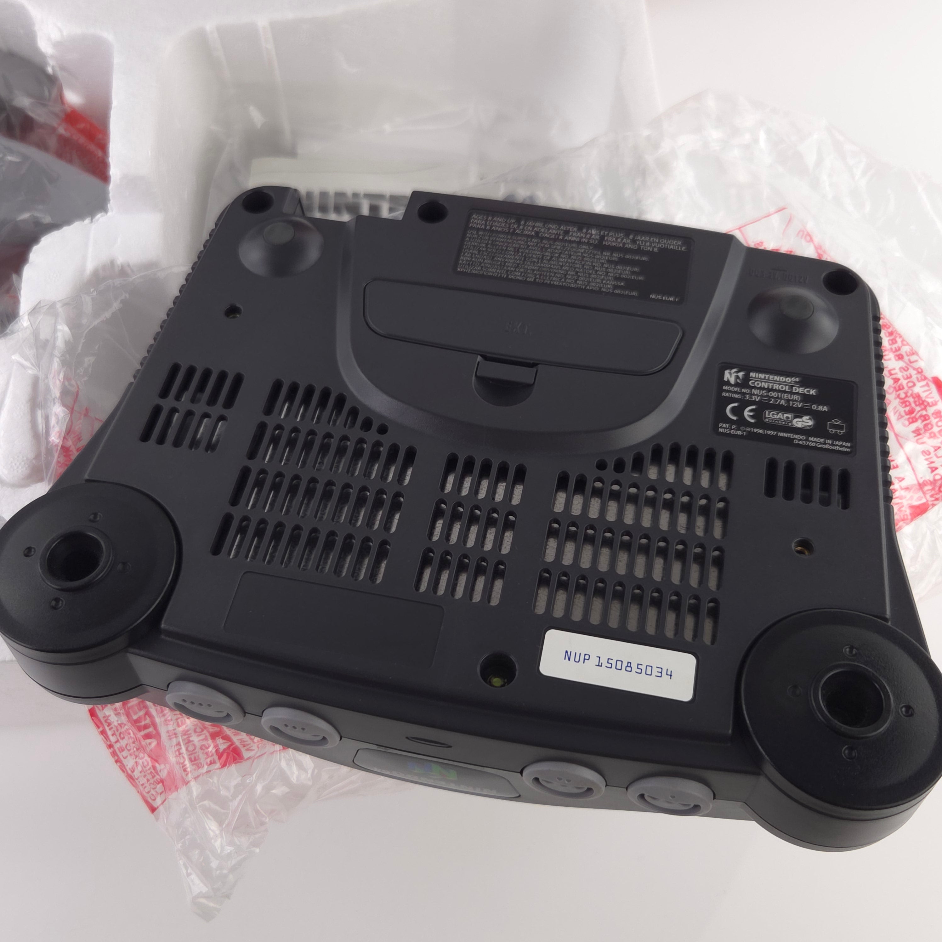 Nintendo 64 Konsole : The New Dimension of Fun / N64 Console PAL  OVP
