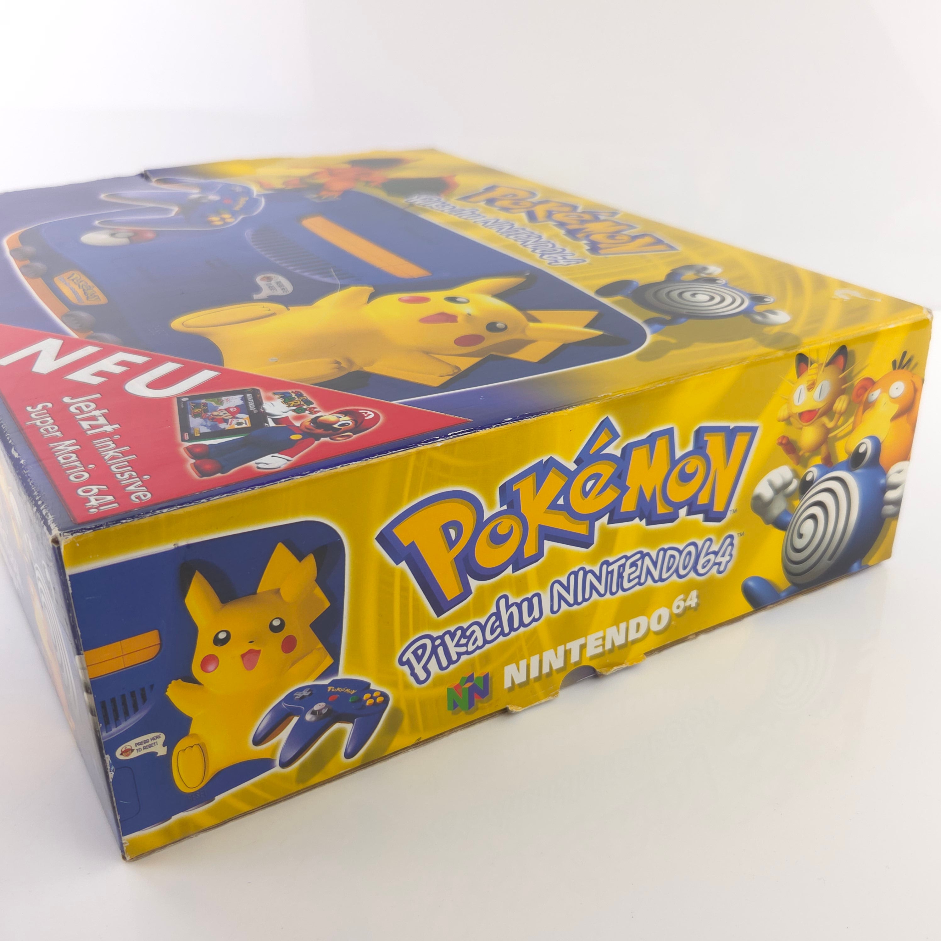 Nintendo 64 Konsole : Pokemon Pikachu Edition - N64 OVP PAL Console