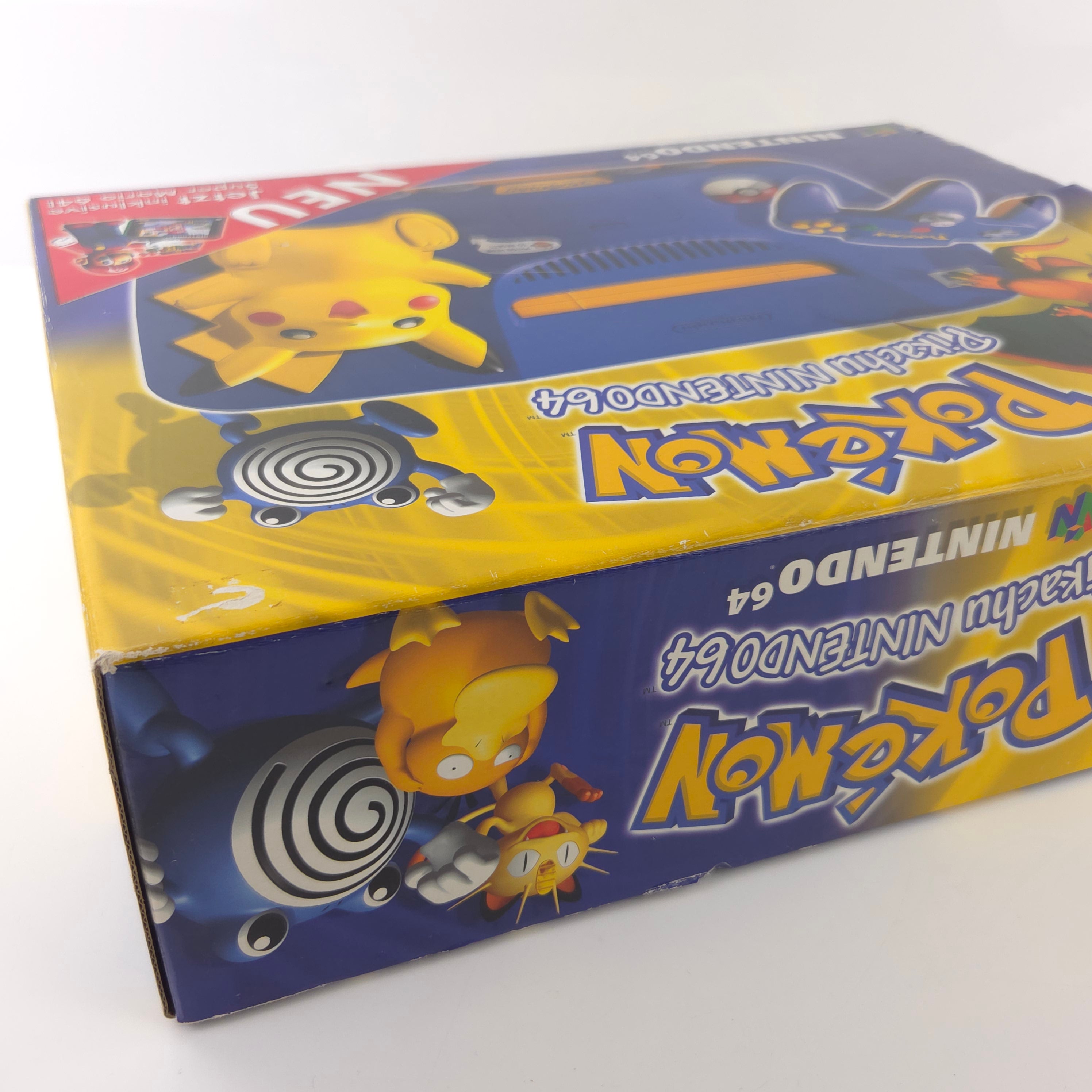Nintendo 64 Konsole : Pokemon Pikachu Edition - N64 OVP PAL Console