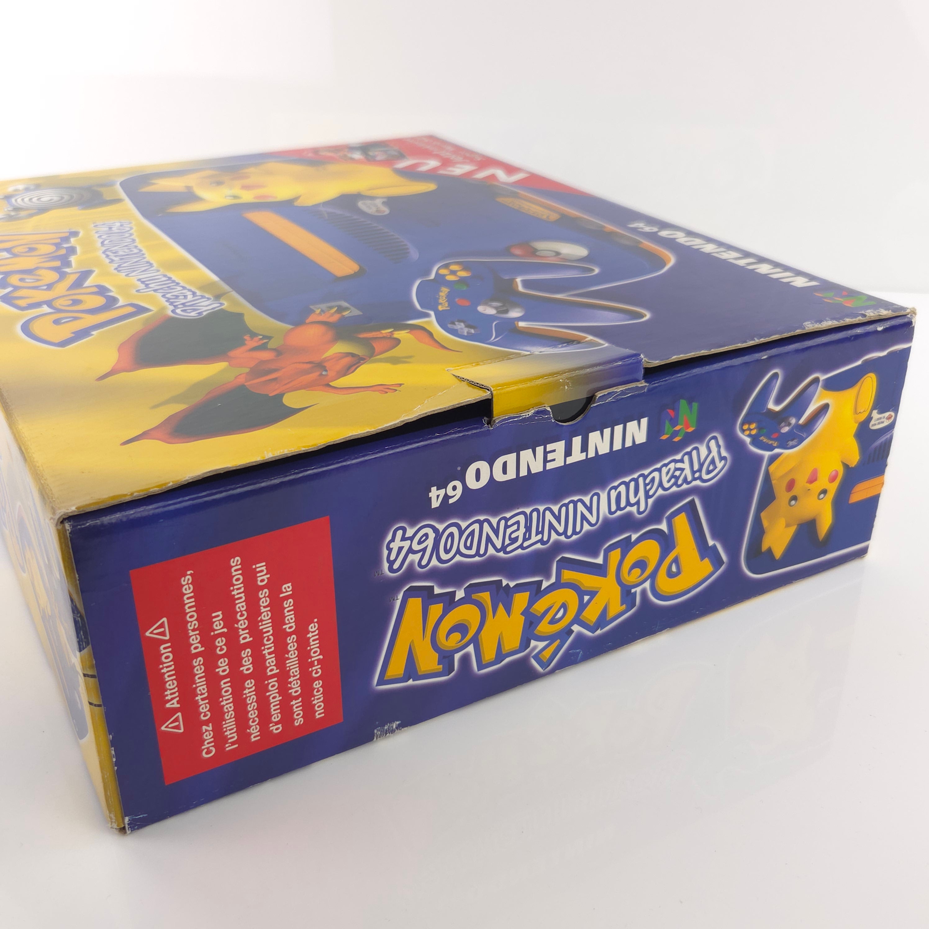 Nintendo 64 Konsole : Pokemon Pikachu Edition - N64 OVP PAL Console