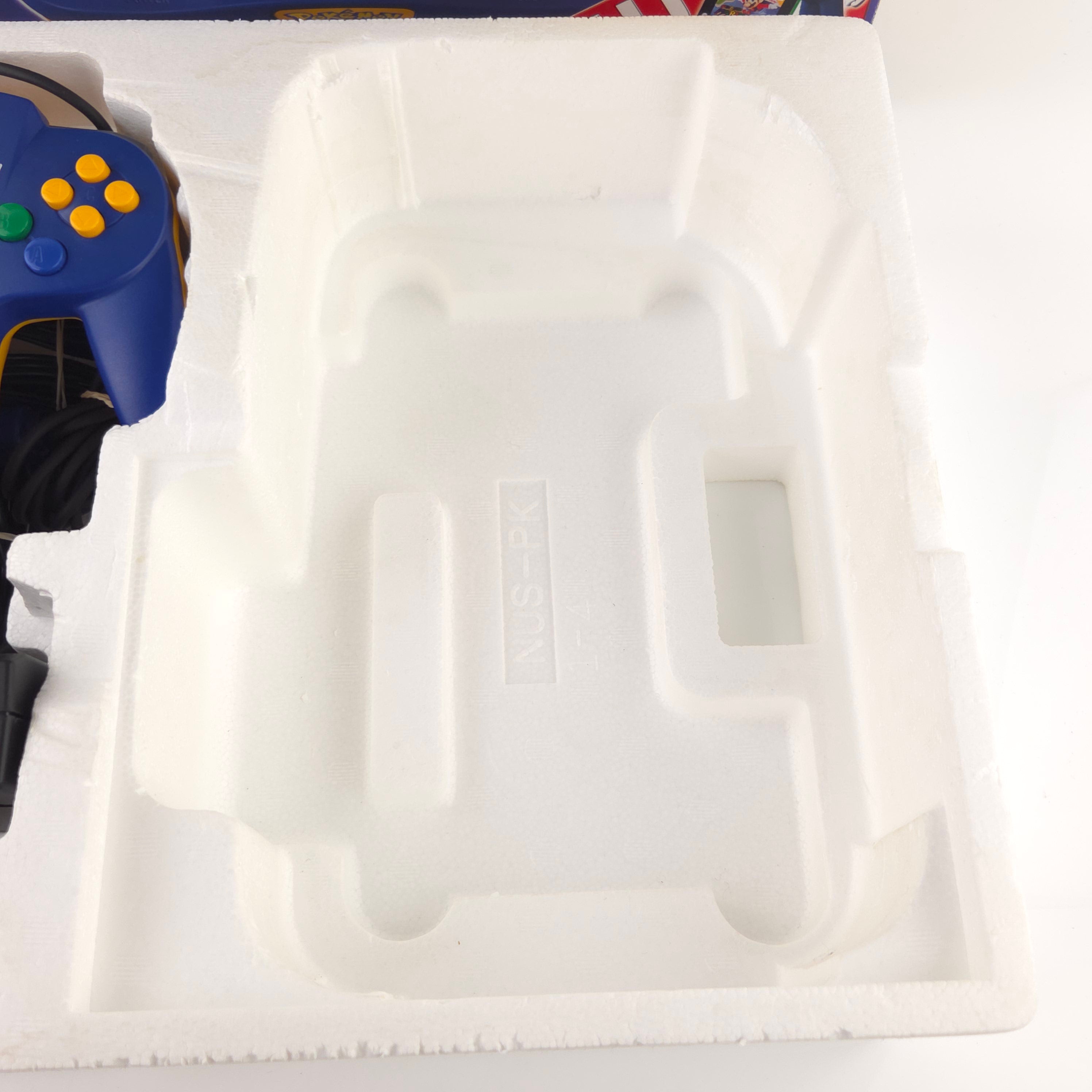Nintendo 64 Konsole : Pokemon Pikachu Edition - N64 OVP PAL Console