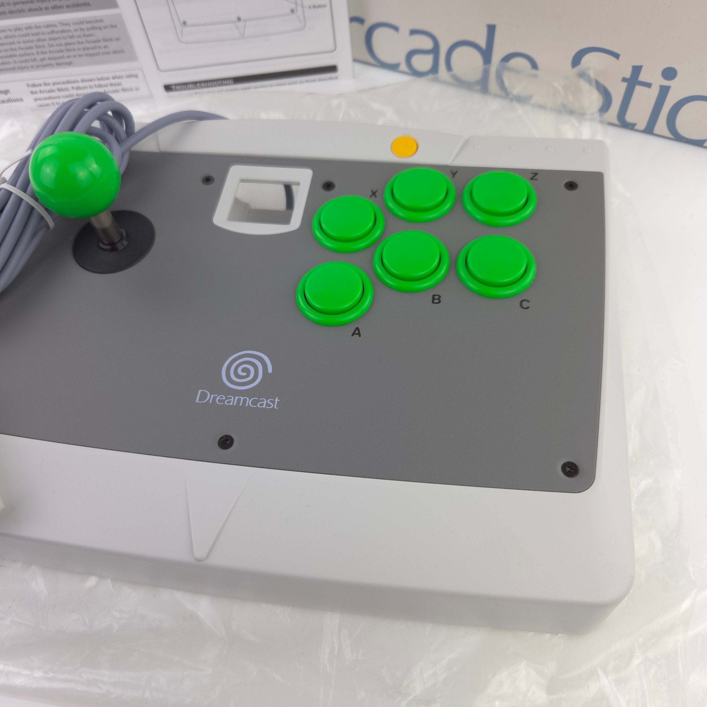 Sega Dreamcast Zubehör : Arcade Stick Controller Gamepad / NEU NEW OVP DC