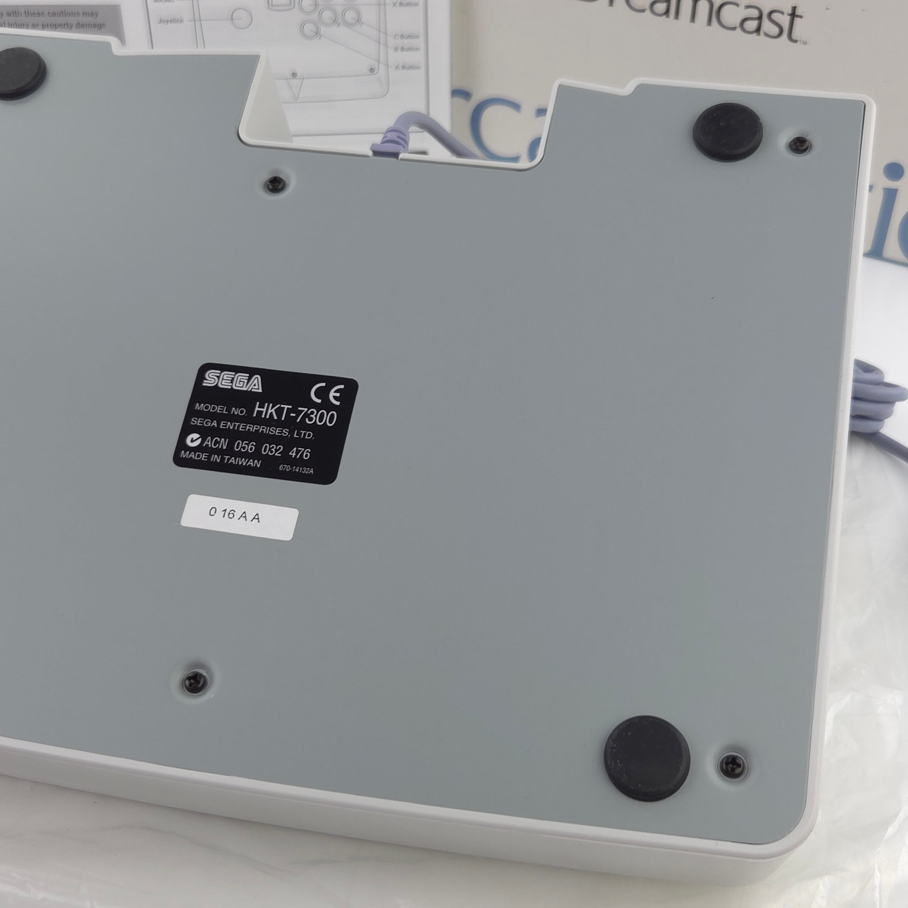 Sega Dreamcast Zubehör : Arcade Stick Controller Gamepad / NEU NEW OVP DC