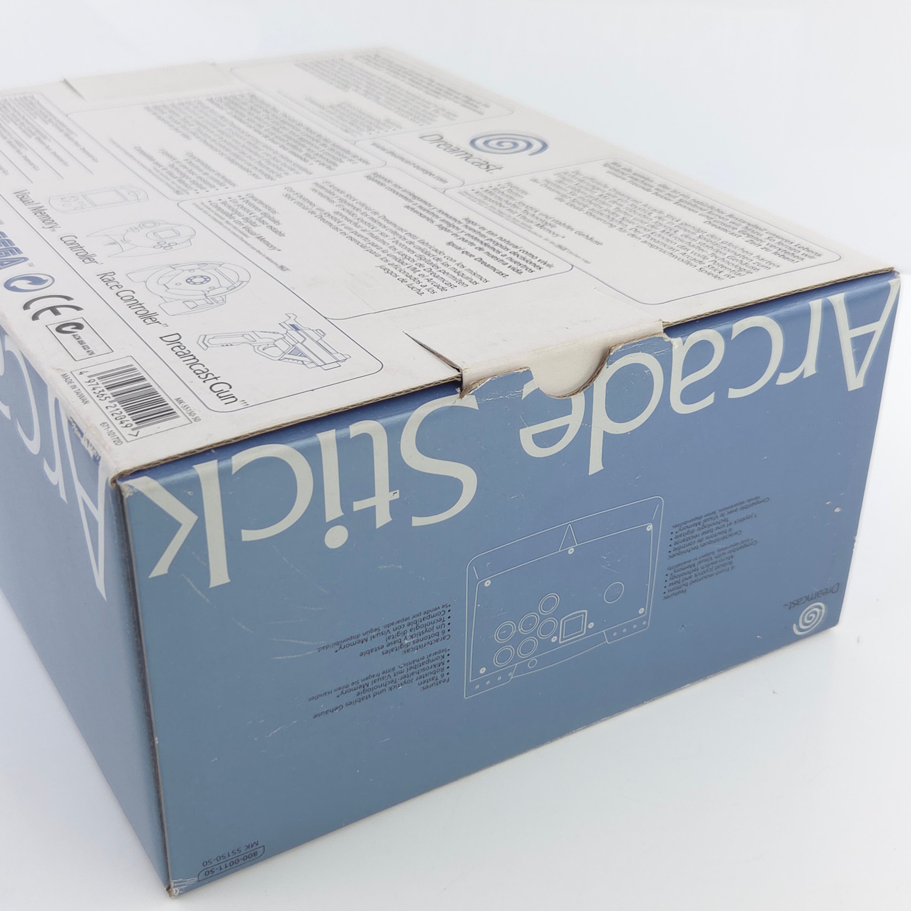 Sega Dreamcast Zubehör : Arcade Stick Controller Gamepad / NEU NEW OVP DC