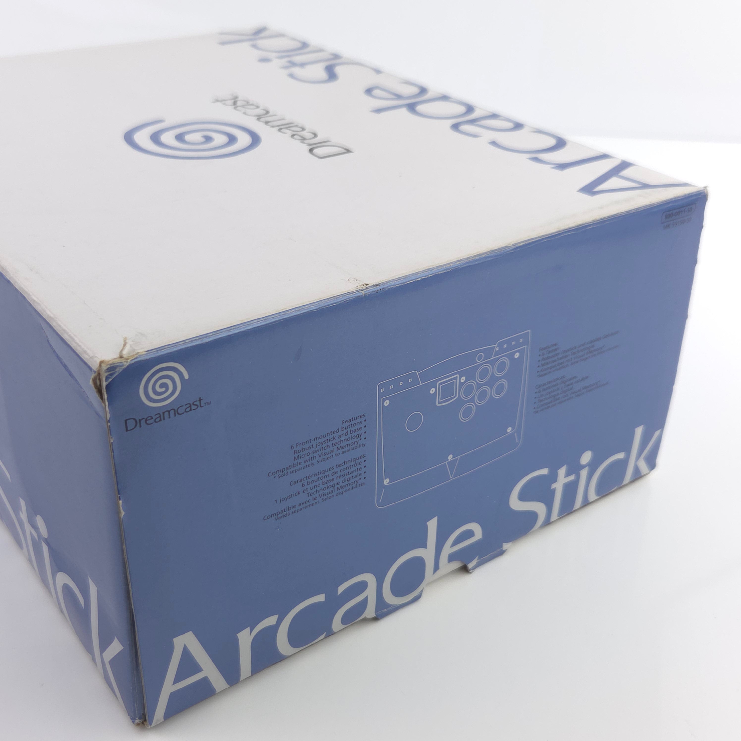 Sega Dreamcast Zubehör : Arcade Stick Controller Gamepad / DC NEU NEW OVP