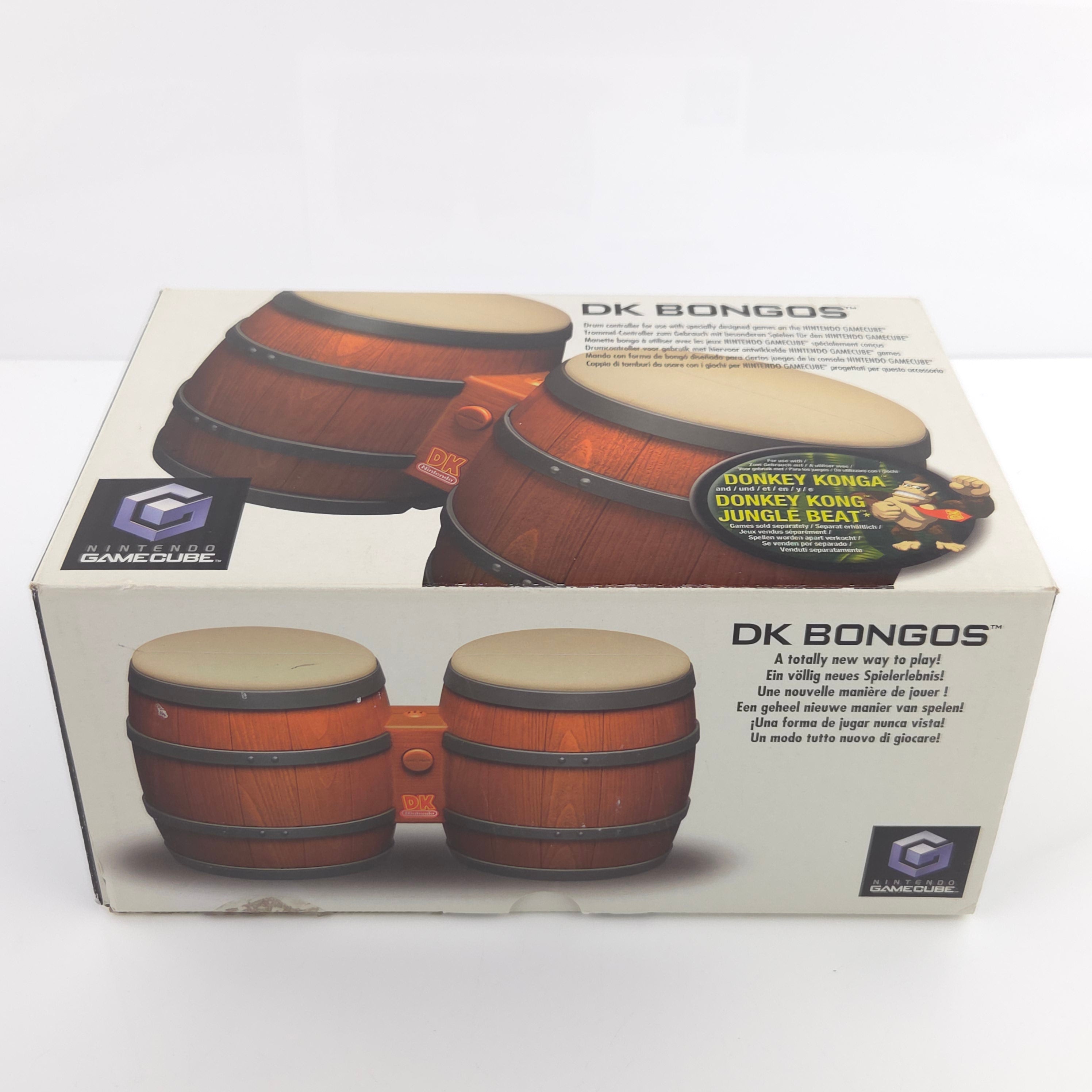 Nintendo Gamecube Spiel : Donkey Konga Pak Spiel + DK Bongos / Donkey Kong OVP