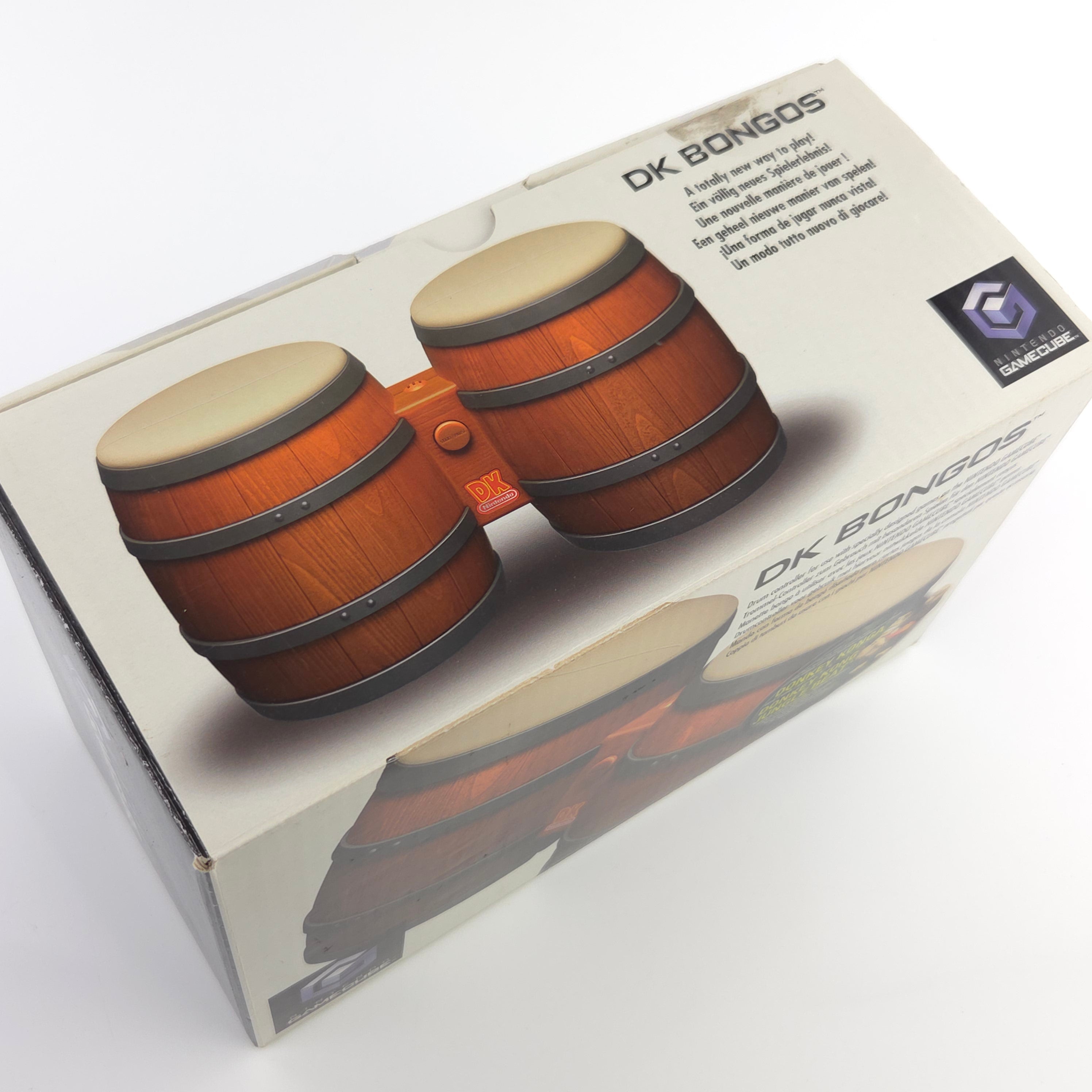 Nintendo Gamecube Spiel : Donkey Konga Pak Spiel + DK Bongos / Donkey Kong OVP