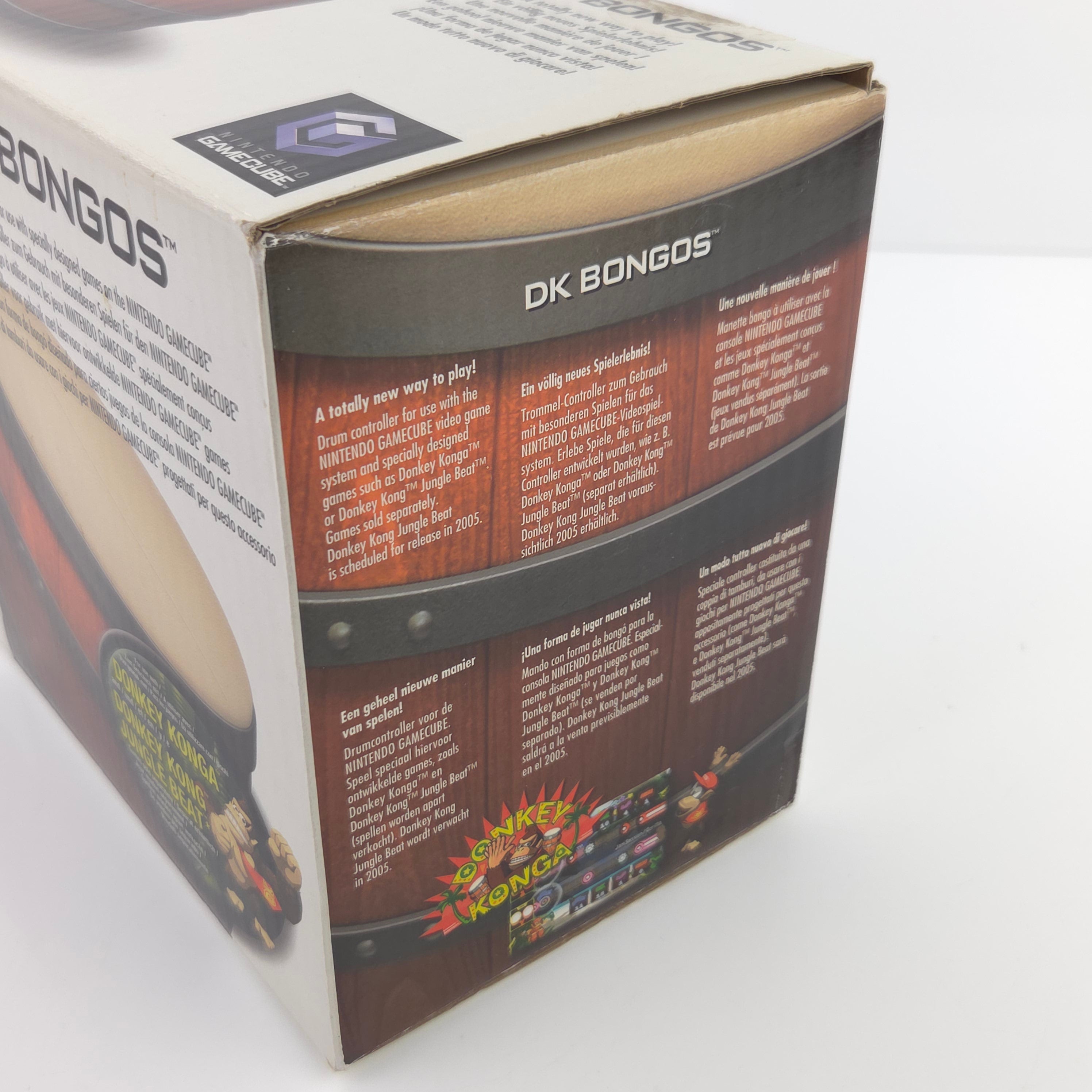 Nintendo Gamecube Spiel : Donkey Konga Pak Spiel + DK Bongos / Donkey Kong OVP