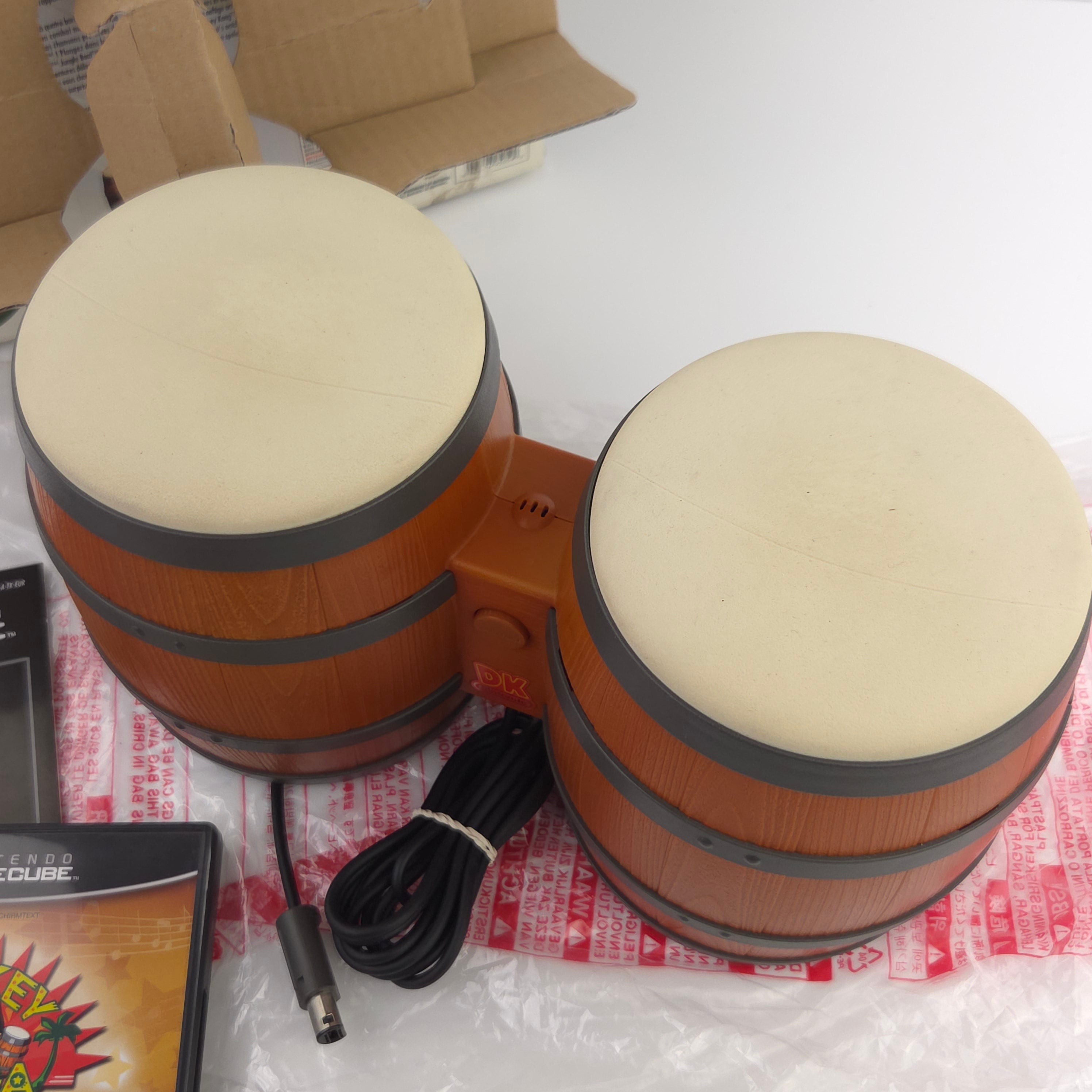 Nintendo Gamecube Spiel : Donkey Konga Pak Spiel + DK Bongos / Donkey Kong OVP