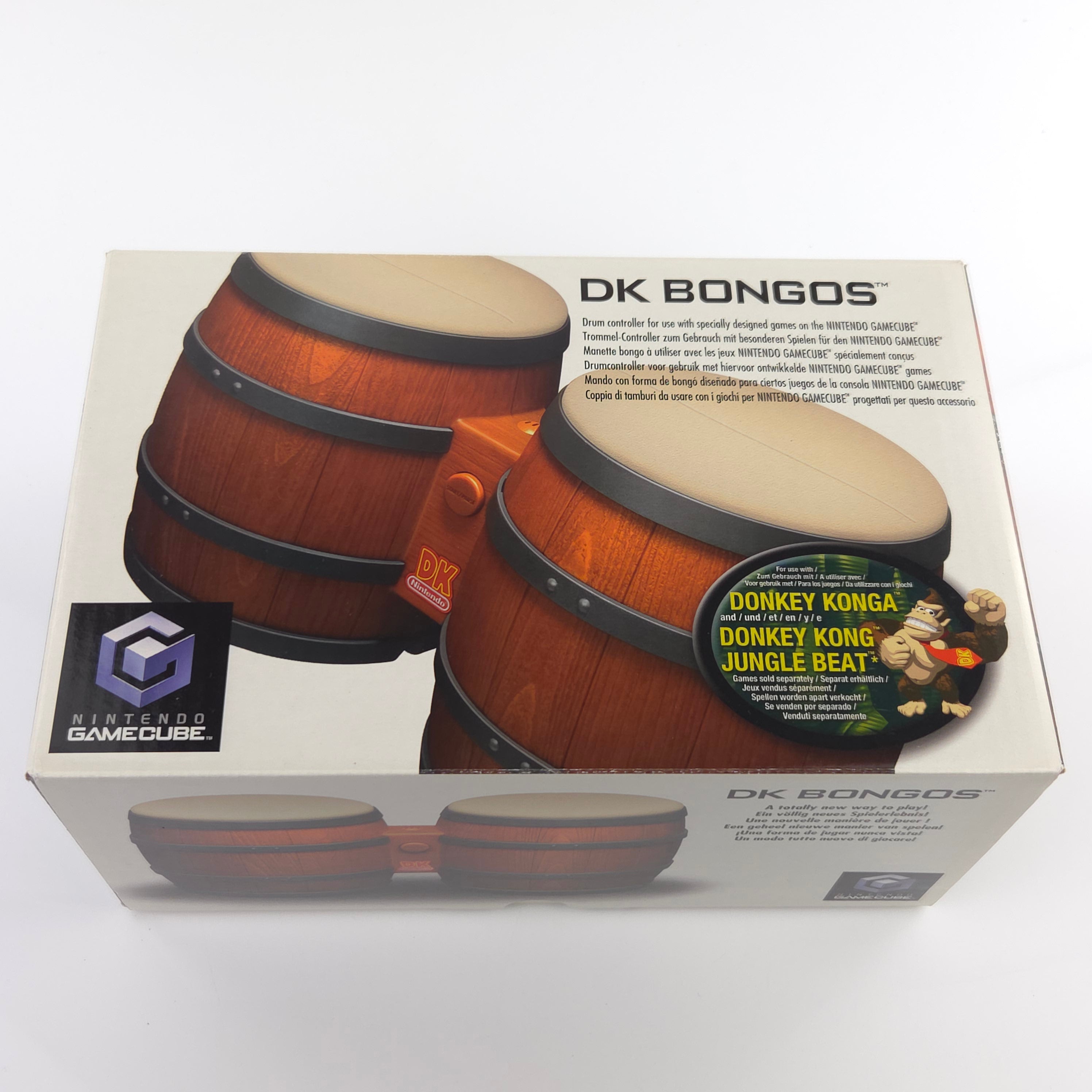 Nintendo Gamecube Spiel : Donkey Konga Pak Spiel + DK Bongos / OVP Donkey Kong