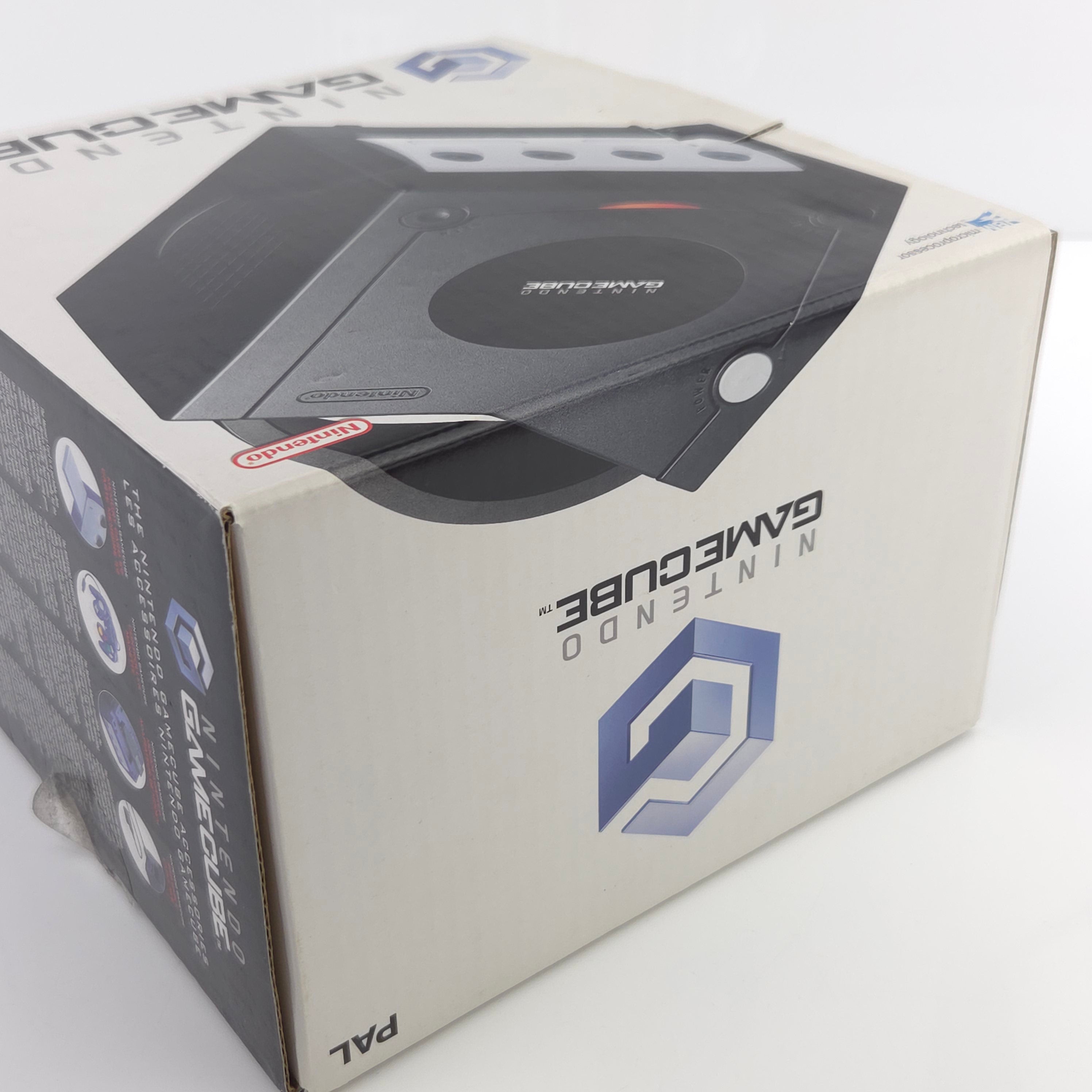 Nintendo Gamecube Konsole : Schwarz / Black Console PAL OVP