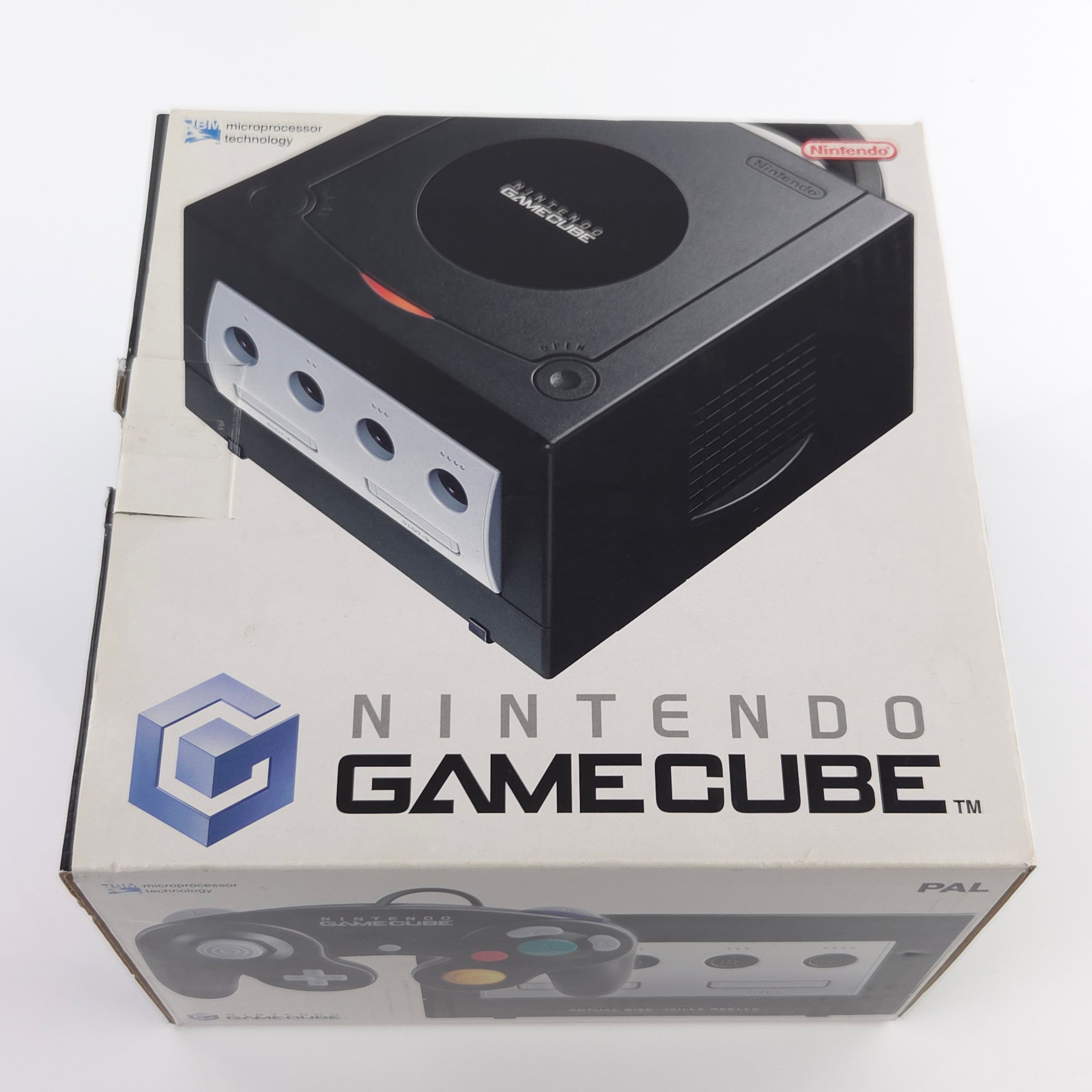 Nintendo Gamecube Konsole : Schwarz / Black Console PAL OVP