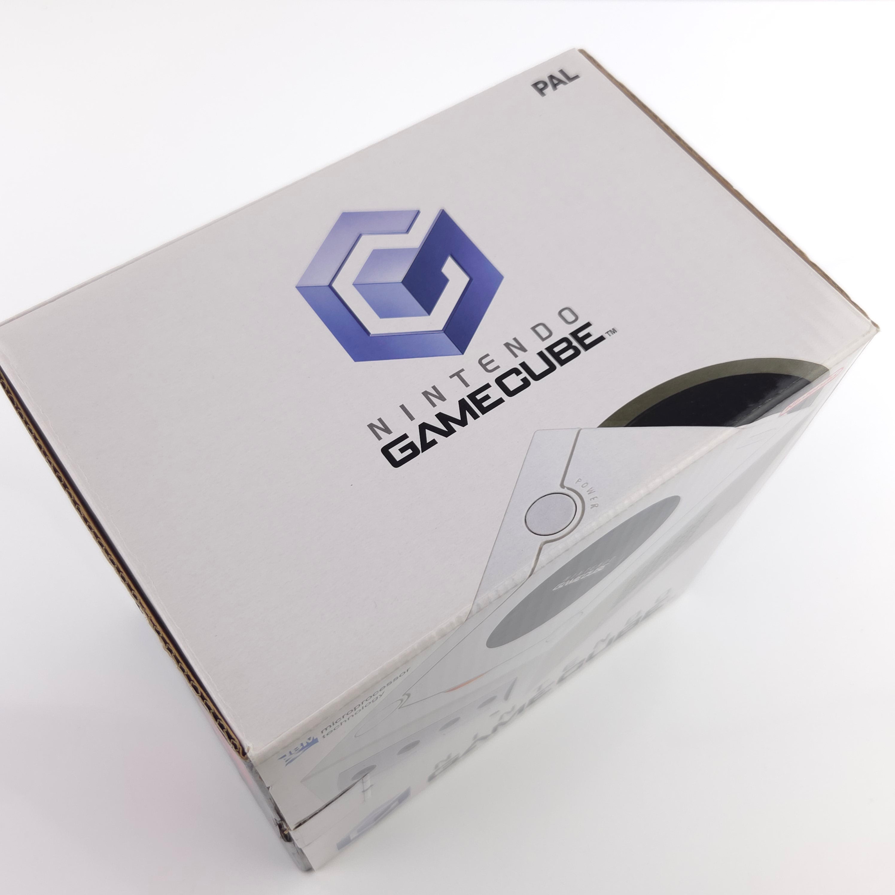 Nintendo Gamecube Konsole : Mario Smash Football Pak OHNE SPIEL OVP Pearl White