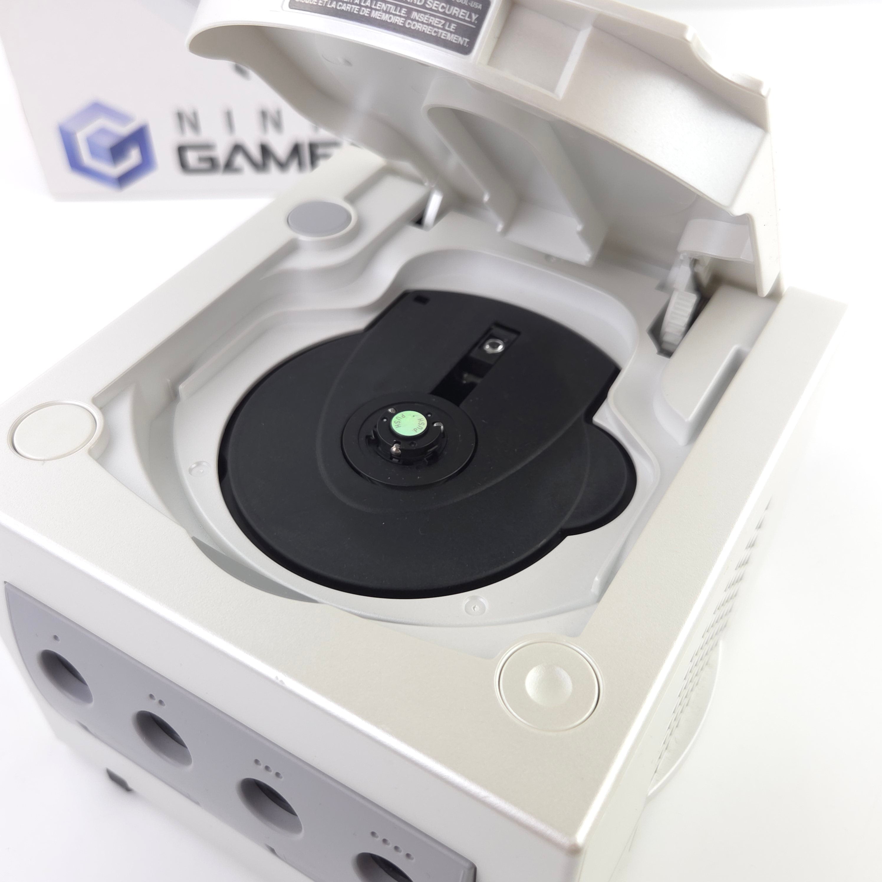 Nintendo Gamecube Konsole : Mario Smash Football Pak OHNE SPIEL OVP Pearl White