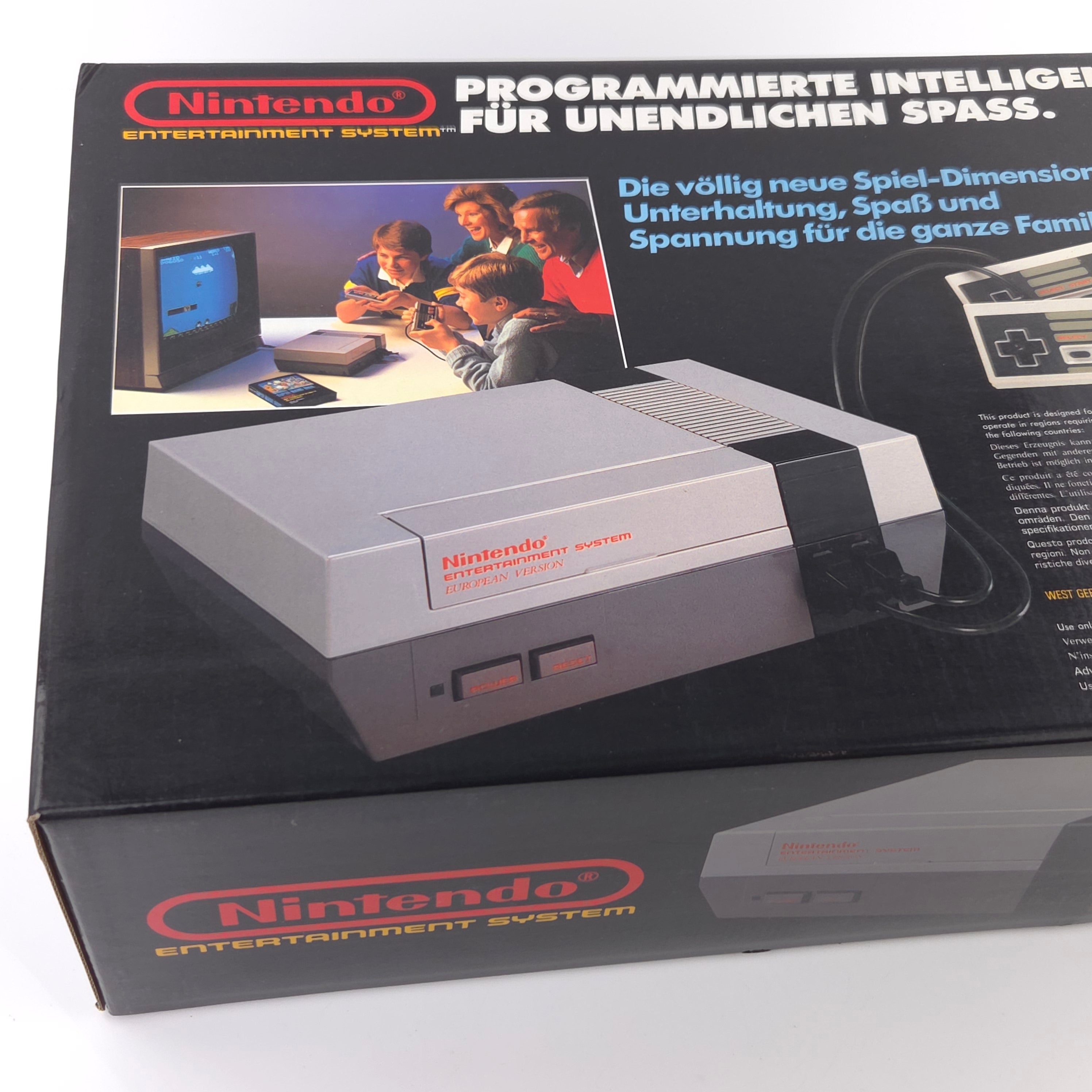 Nintendo Entertainment System Konsole 1986 in OVP NEU / neuwertig / NES FRG-1
