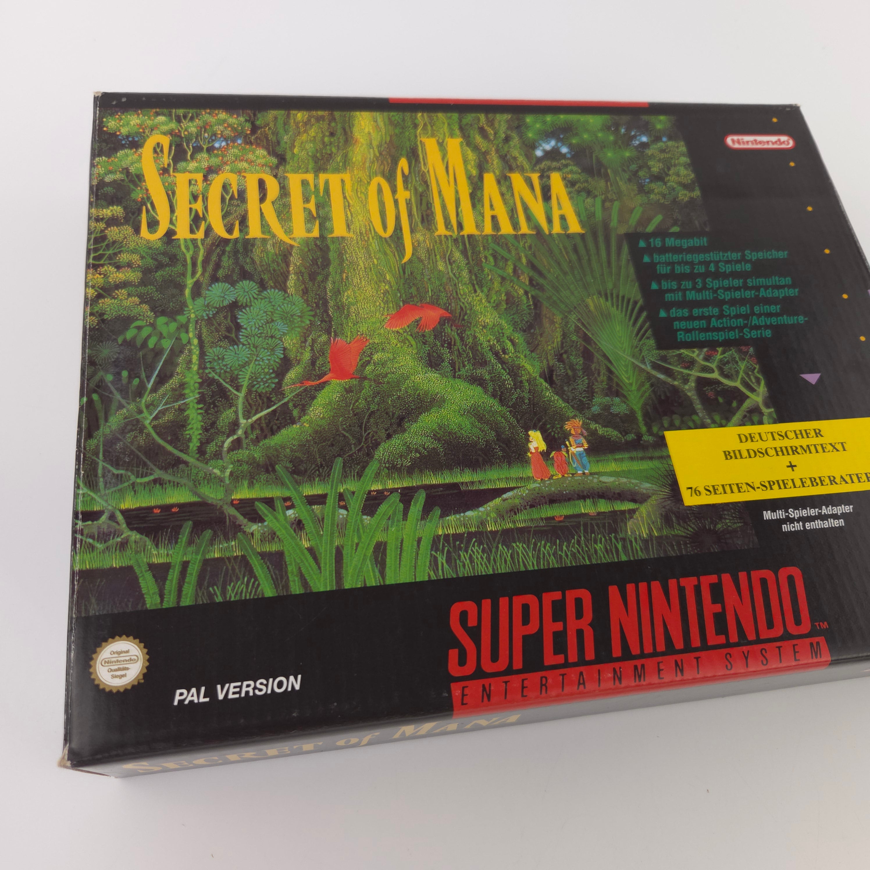 Super Nintendo Spiel : Secret of Mana - SNES Big Box OVP / PAL dt. NOE